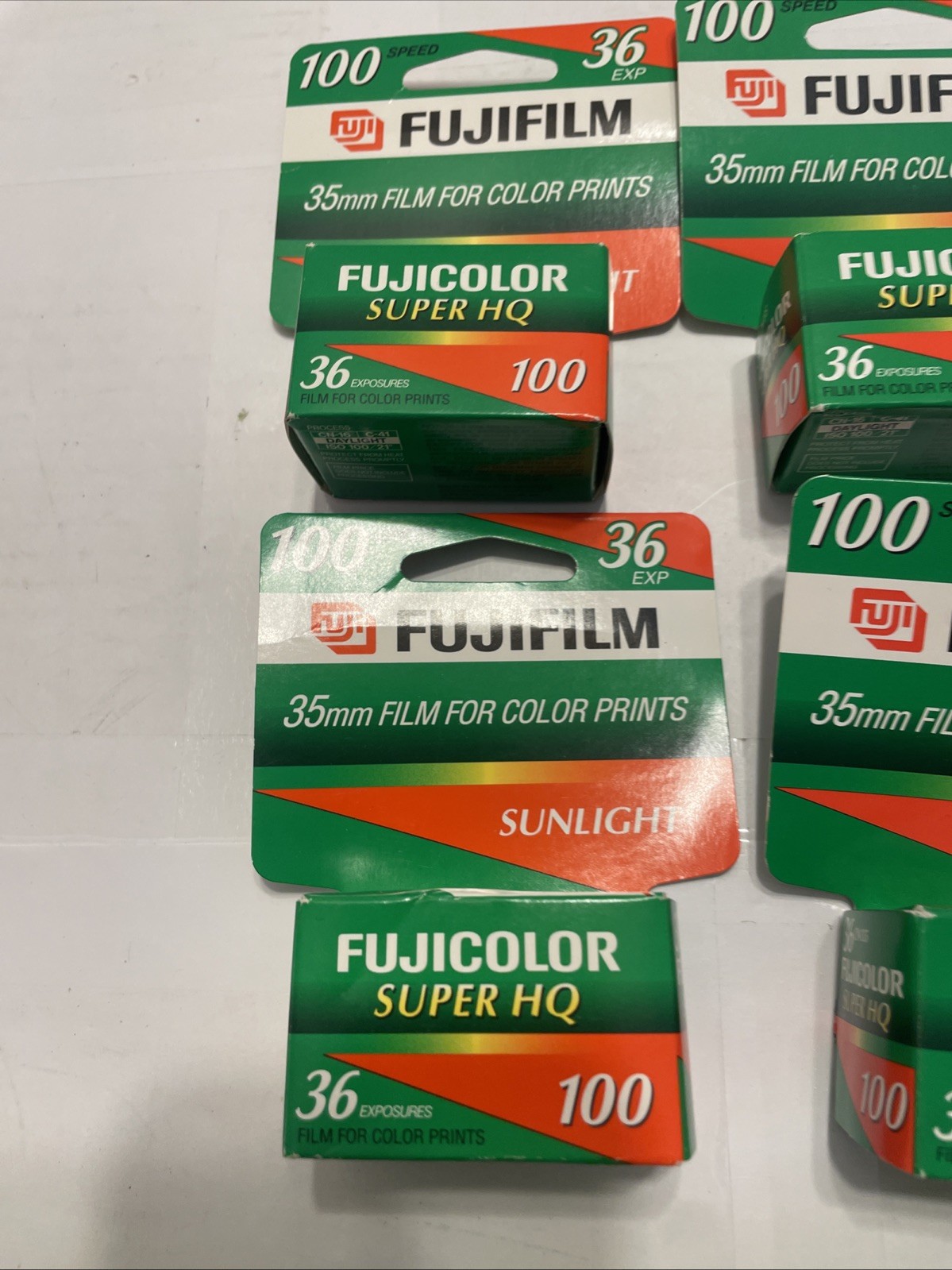 FUJIFILM 100 Speed 35mm 36 Expired super HQ Digital Film Sunlight Lot Of 4 Lot 2