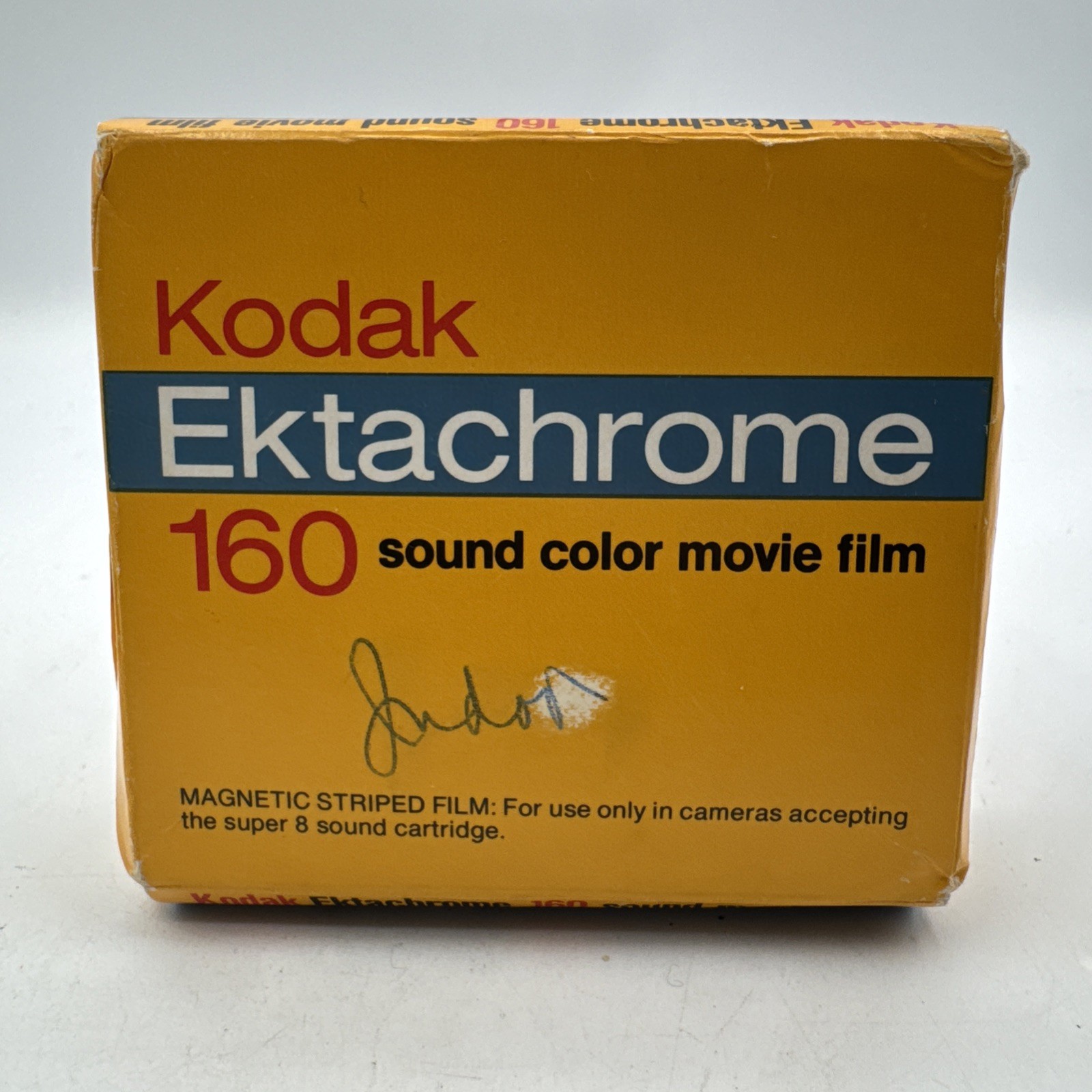 Vintage Kodak Ektachrome 160 Sound Super 8 Type A Color Film ELA 594 exp 9/82
