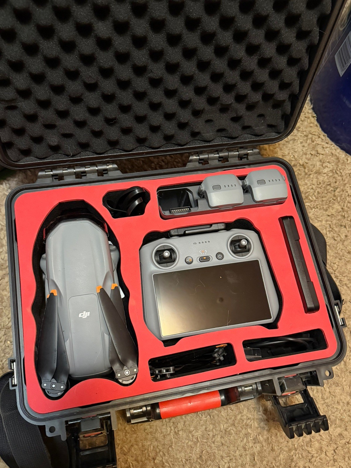 DJI Air 3S Drone with RC 2 Fly More Combo- Gray