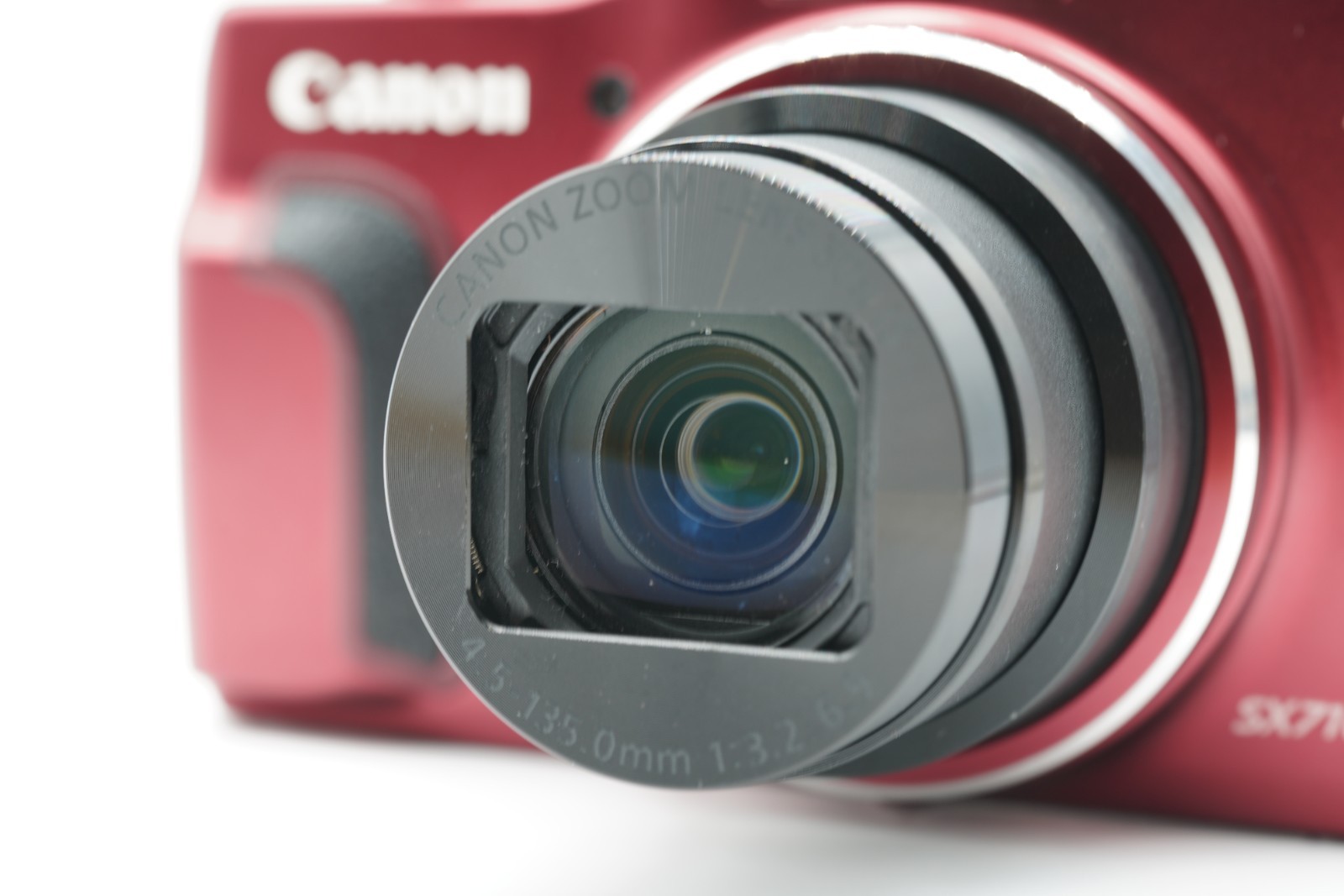 [NEAR MINT] Canon PowerShot SX710 HS Red 20.3 MP Digital Camera zoom lens #005