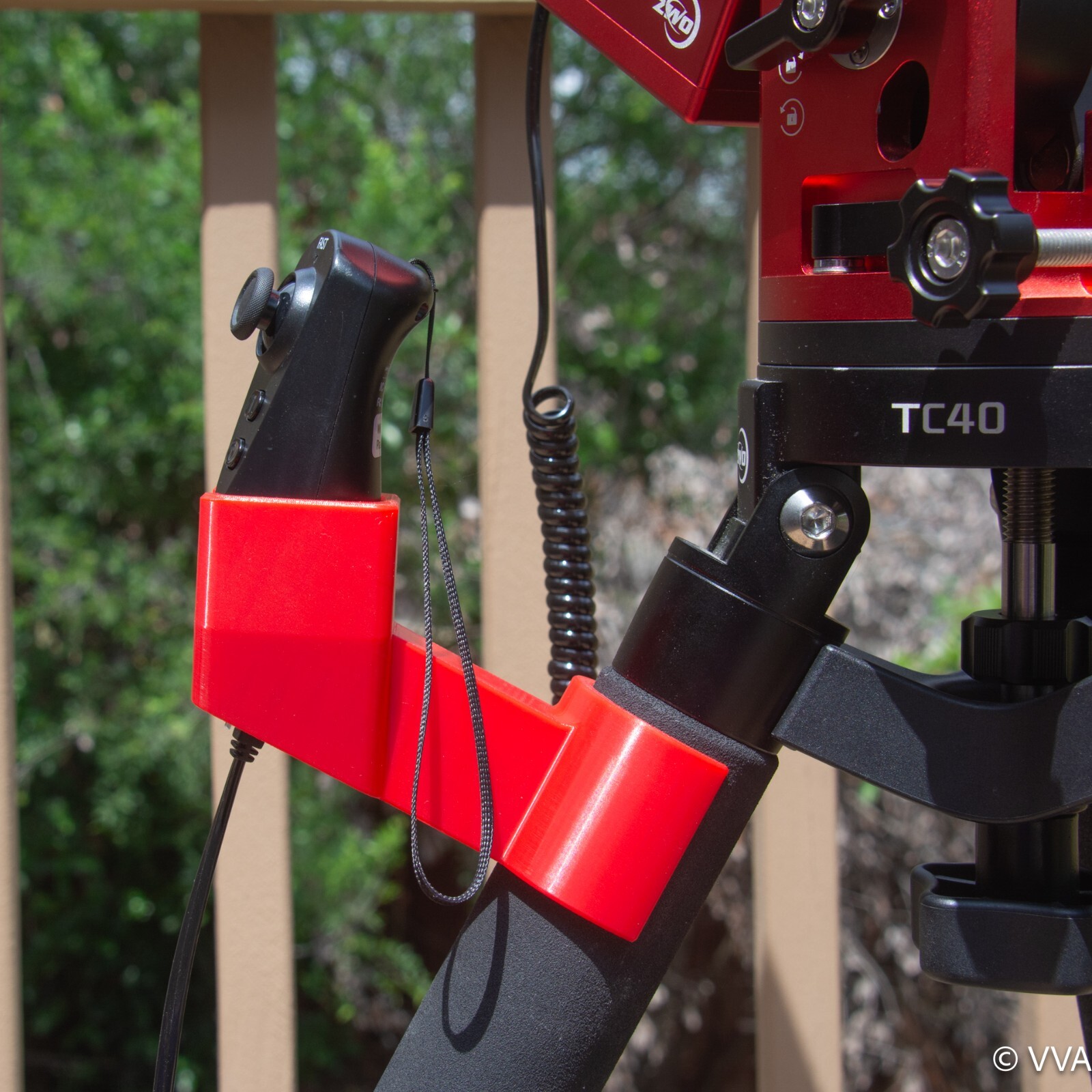 ZWO AM5/AM3 Mount Hand Controller Bracket/Base/Holder For TC40 Tripod.