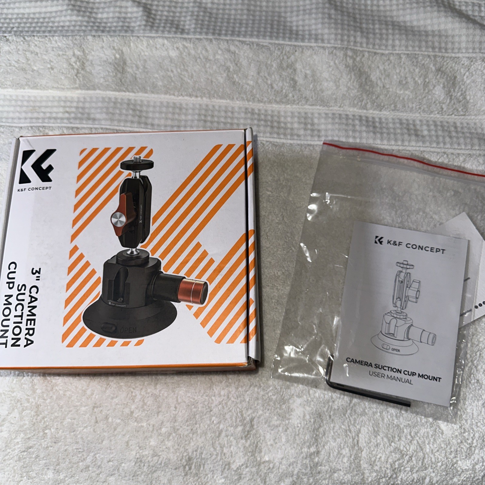 K N F Concepts Camera Suction Cup Mount (Brand New)