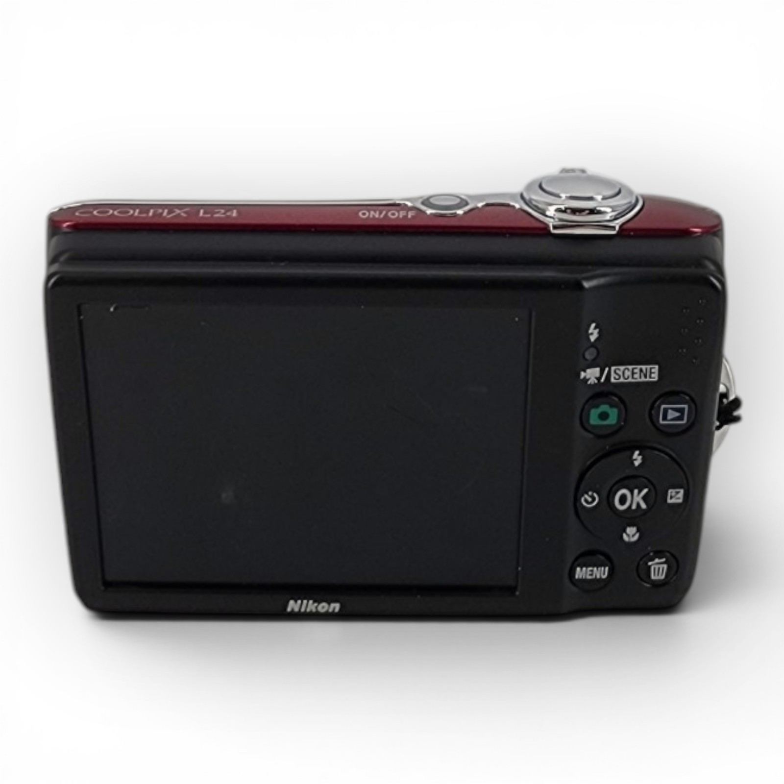 Nikon COOLPIX L24 14 MP Digital Camera with 3.6x NIKKOR Optical Zoom Lens (Untes