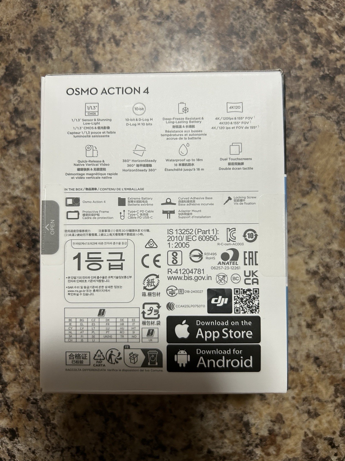 DJI Osmo Action 4 Standard Combo Action Camera