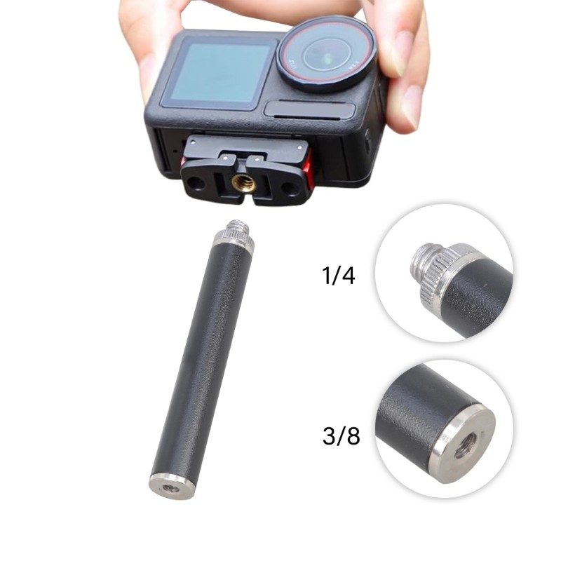 MultiPurpose Threaded Rod for Photo Studio Gear 1/4 Female 3/8 Male Connection
