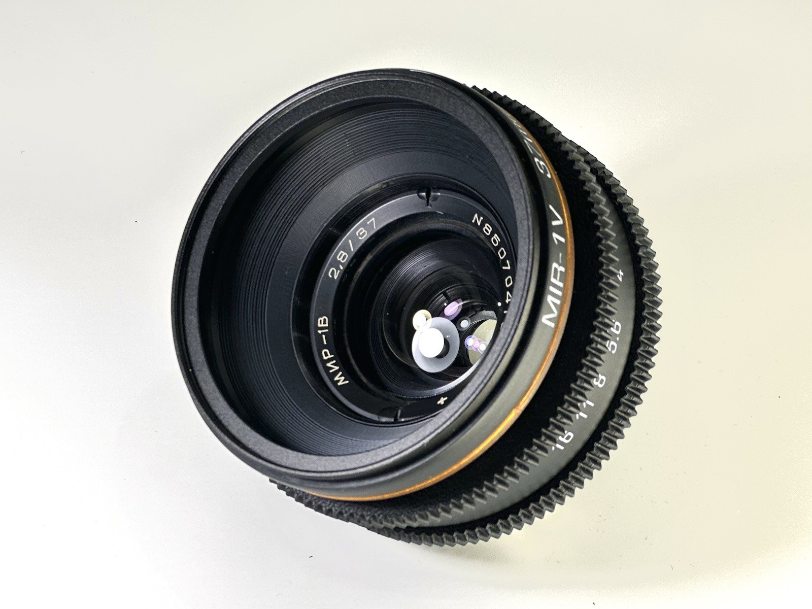ARRI PL Rehouse Mir 1B 37mm F2.8 Cine Soviet Oval Bokeh Wide Angle lens PL Mount