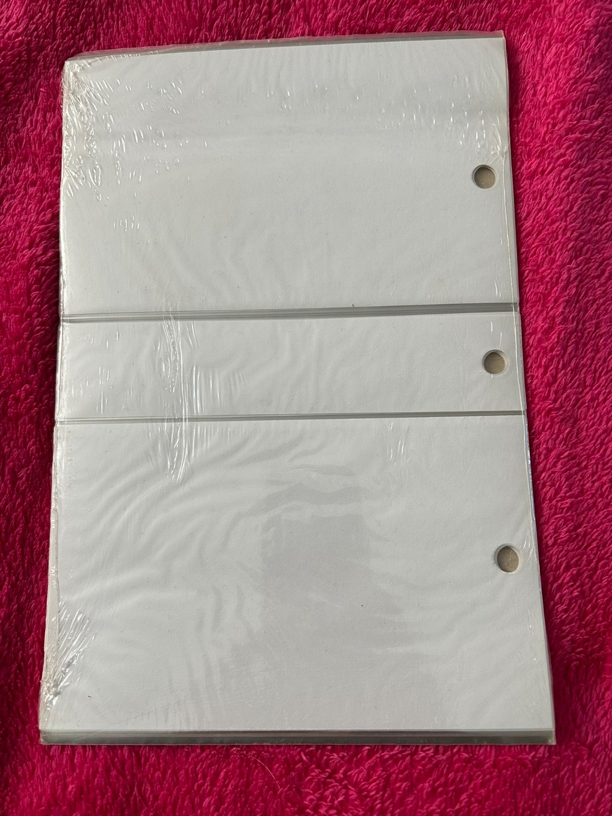 Photo album New Refill Pack 40 Pockets 4×6” w/ Memo + Negative safe Storage NOS