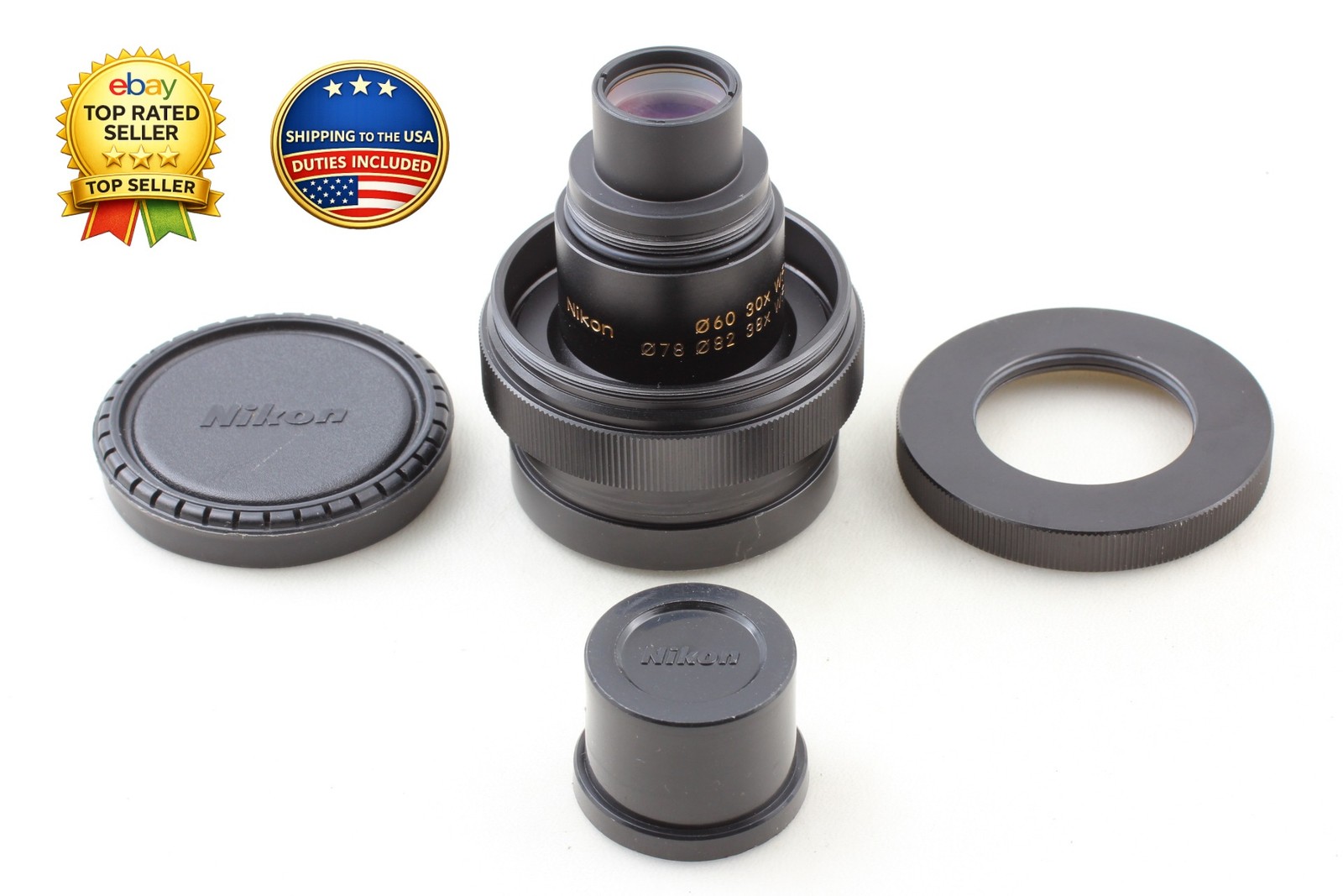 [Exc+5] Nikon Fieldscope Wide Eyepiece MC 30x 38x for ED 60 78 82 From JAPAN