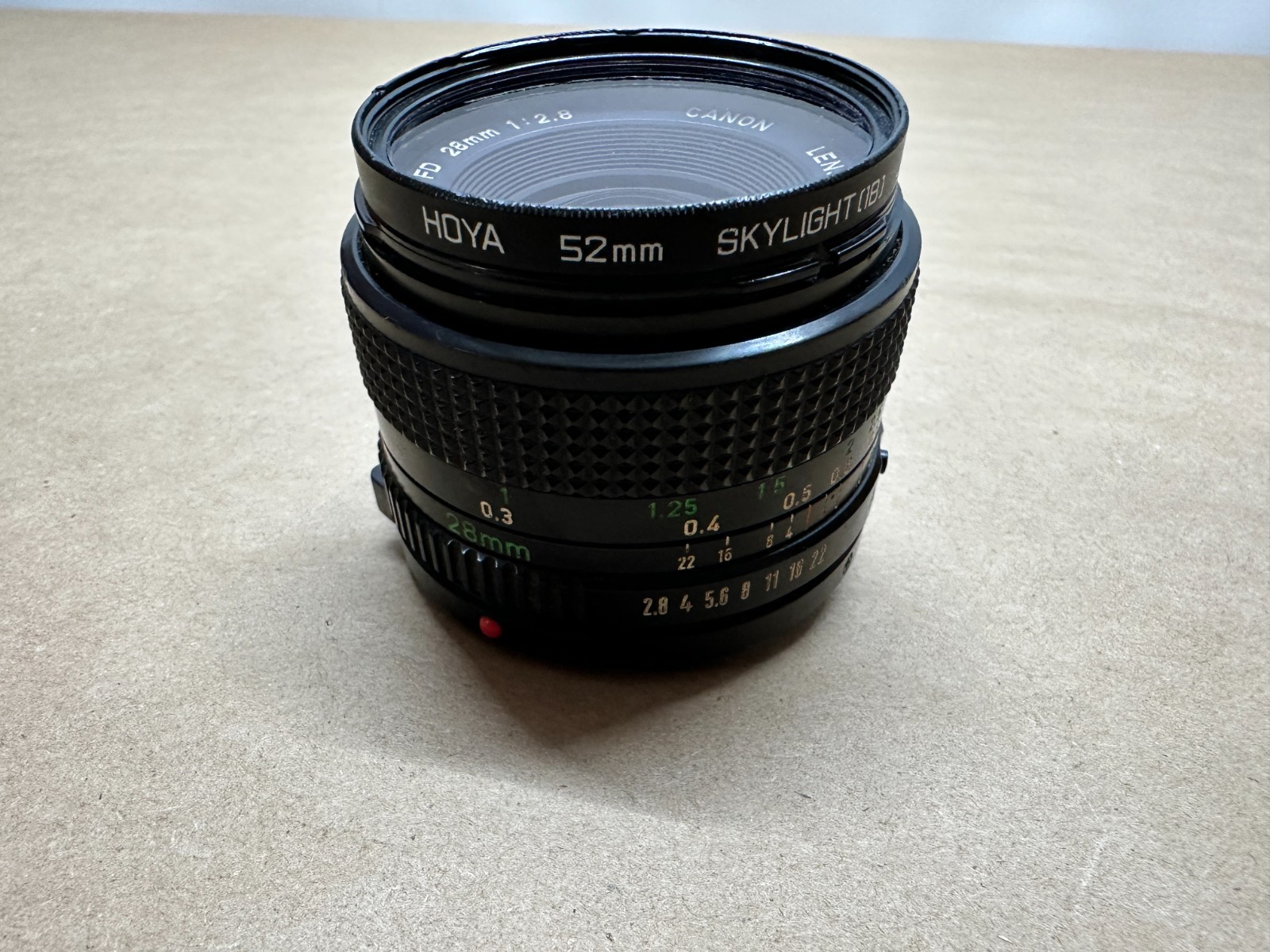 Canon FD 28mm f/3.5 Wide Angle Lens Made in Japan