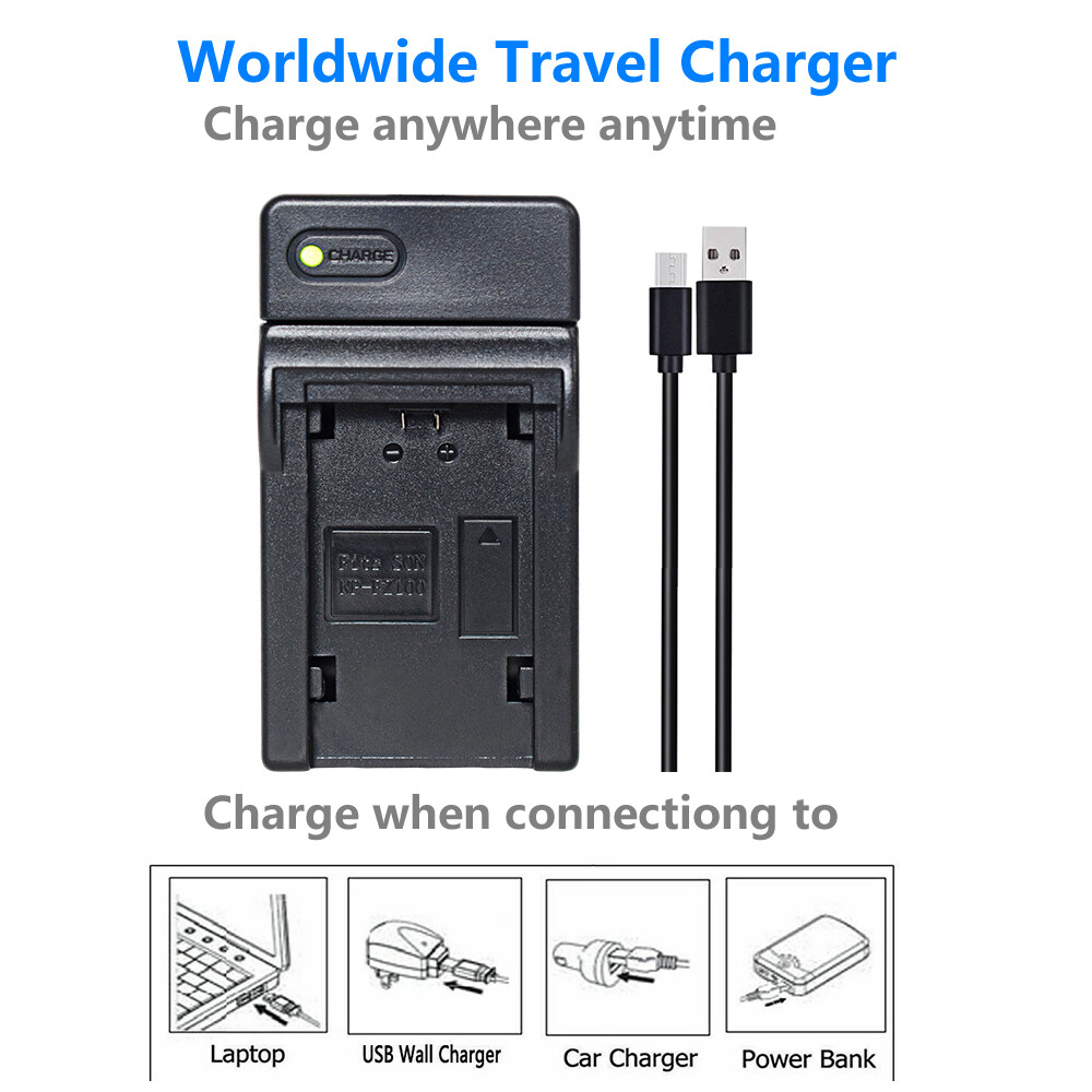 2280mAh NP-FZ100 Battery or Charger For Sony Alpha 9 A9R A7R III A7R3 A6600 9S