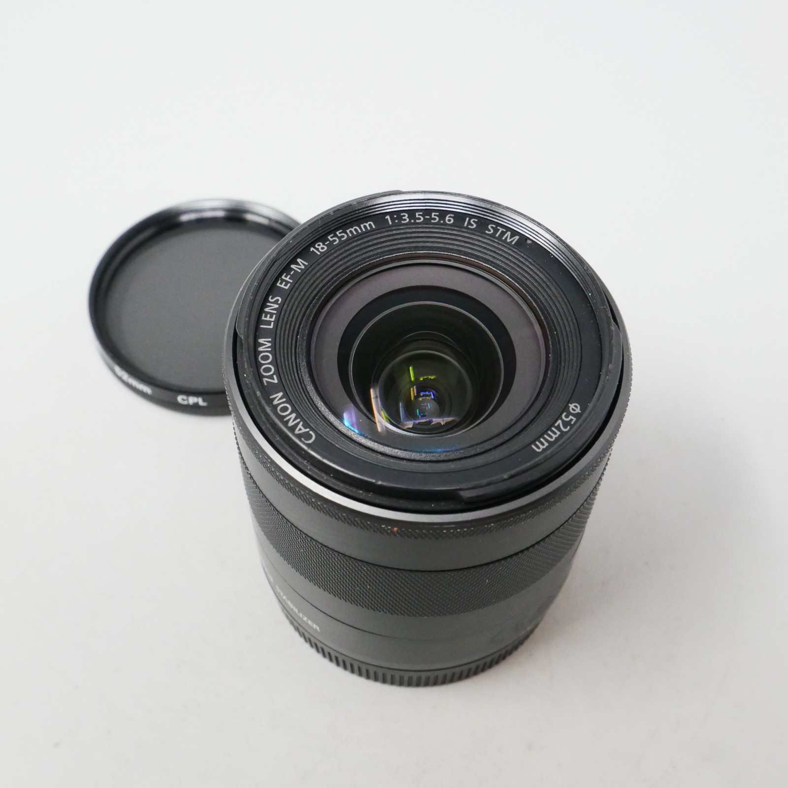 Canon EF-M 18-55mm f/3.5-5.6 IS STM Lens – plus Filter