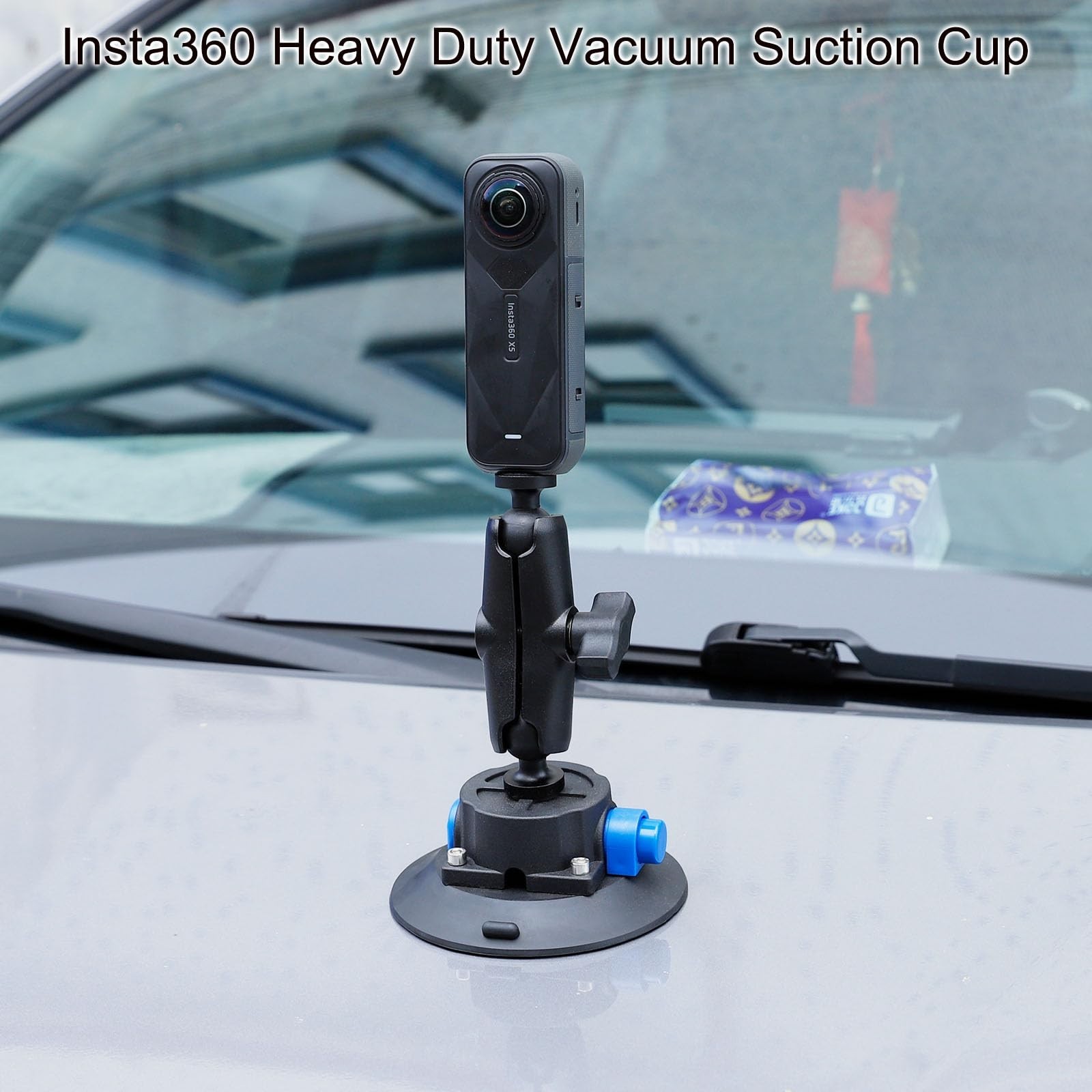 Camera Air Pump Vacuum Suction Cup Handlebar Mount Kit for Insta360 & GoPro – 36