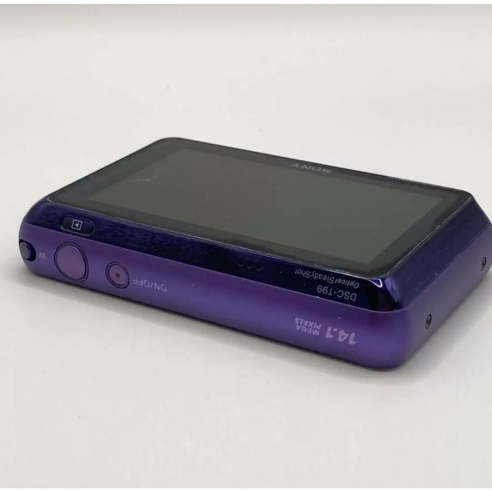 SONY Cyber Shot DSC-T99 CCD 14.1MP 4x Optical Zoom Digital Camera – Tested