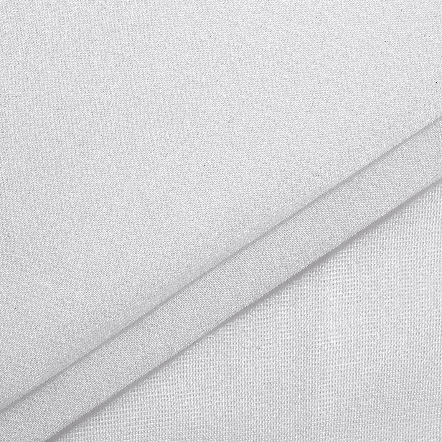 Neewer 12×5 feet/3.6×1.5 meters Polyester White Seamless Diffusion Fabric.