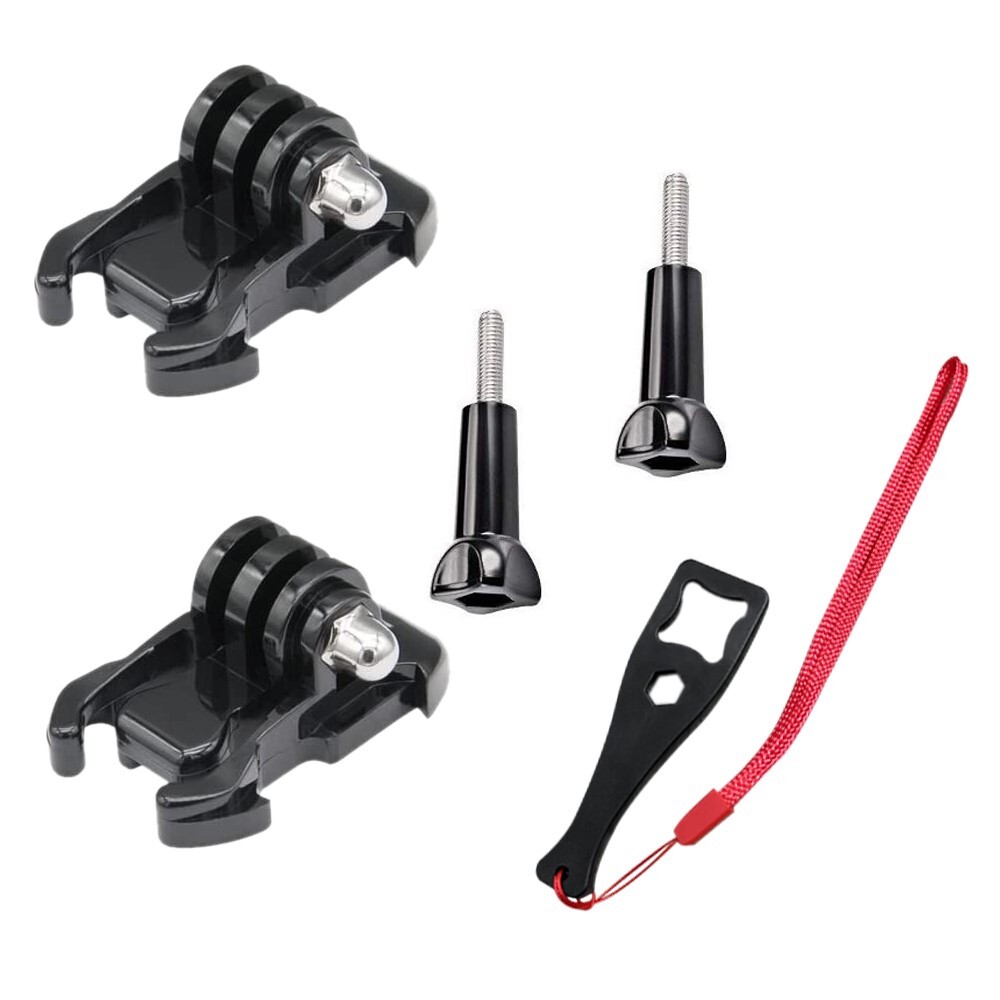 Durable 5PCS Action DV Action Camera Accessory Release Snap Mount Clip for GoPro