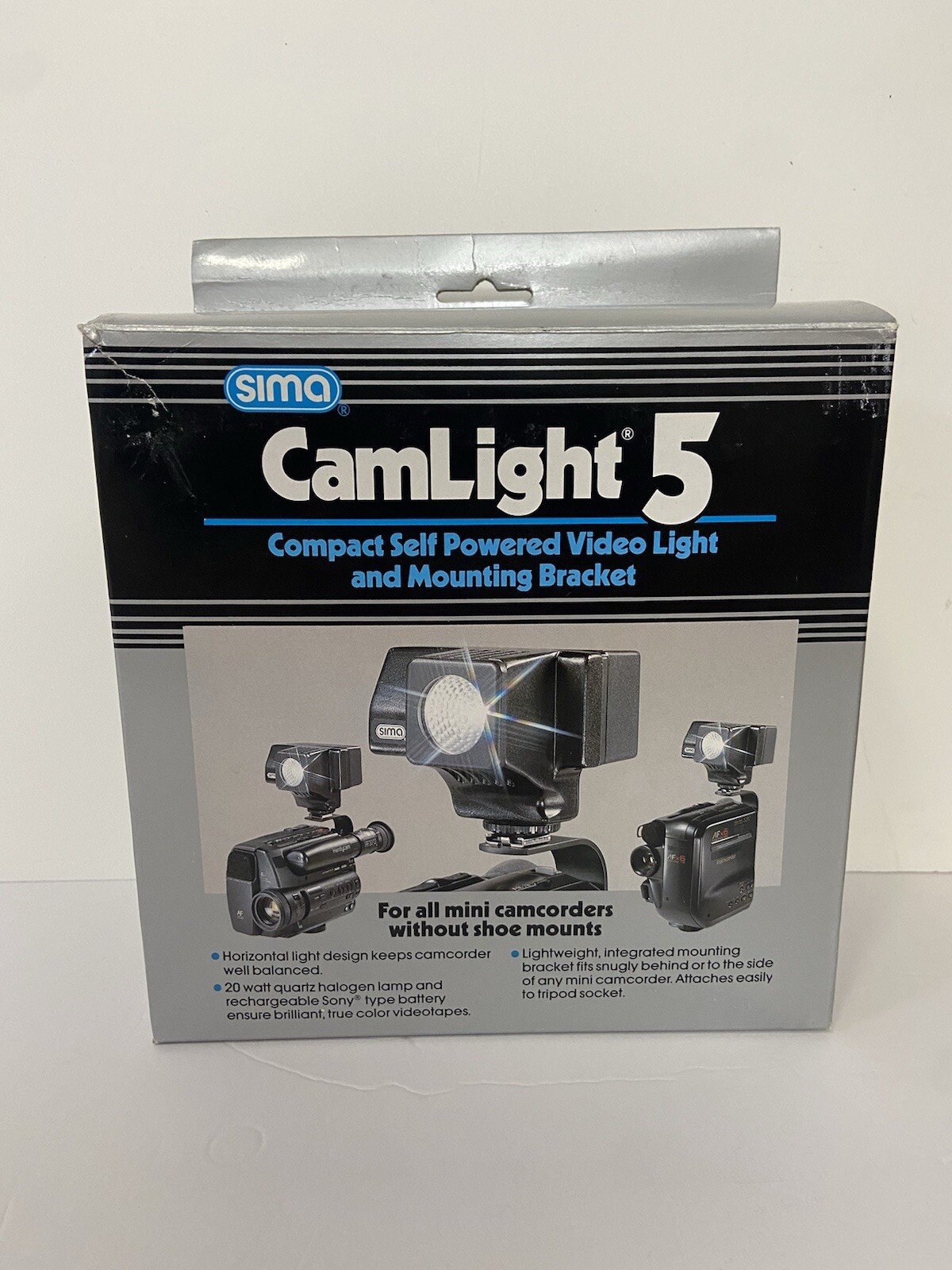 Sima Cam Light 5 Compact Self Powered Video Light And Mounting Bracket – Tested