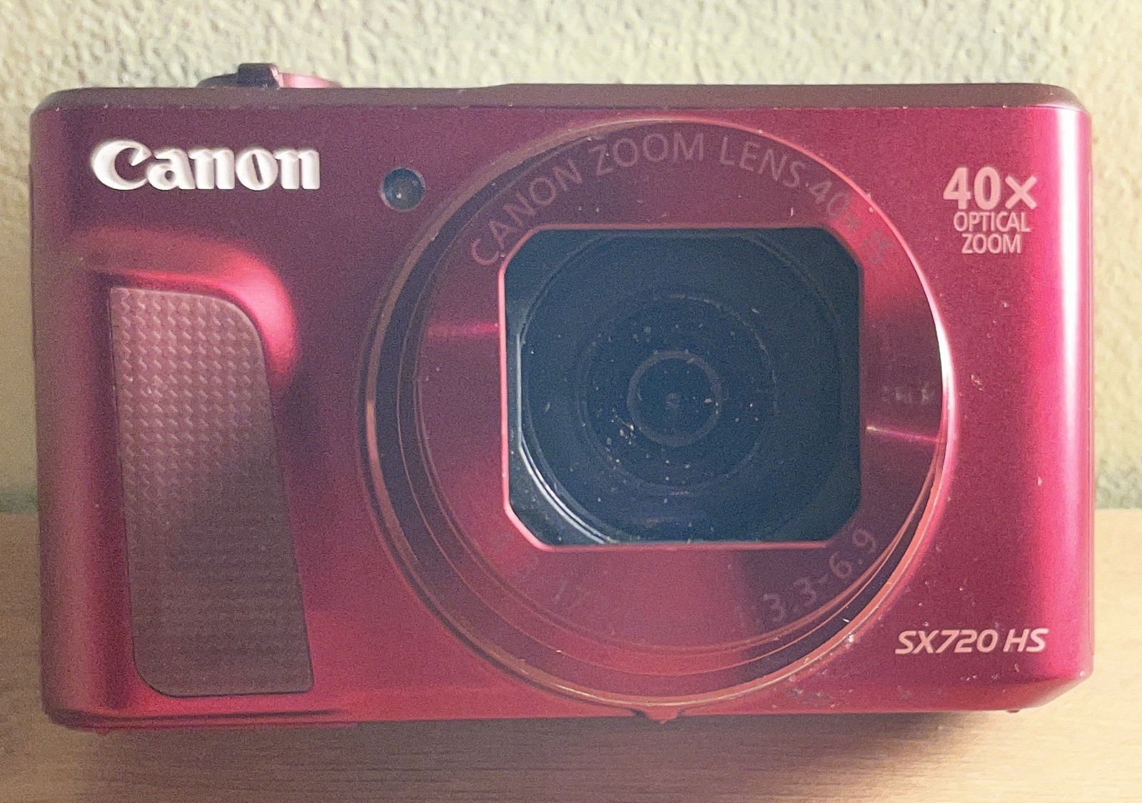 CANON PowerShot SX720 HS 20.3MP 40x Zoom Red Digital Camera Tested MUST READ!