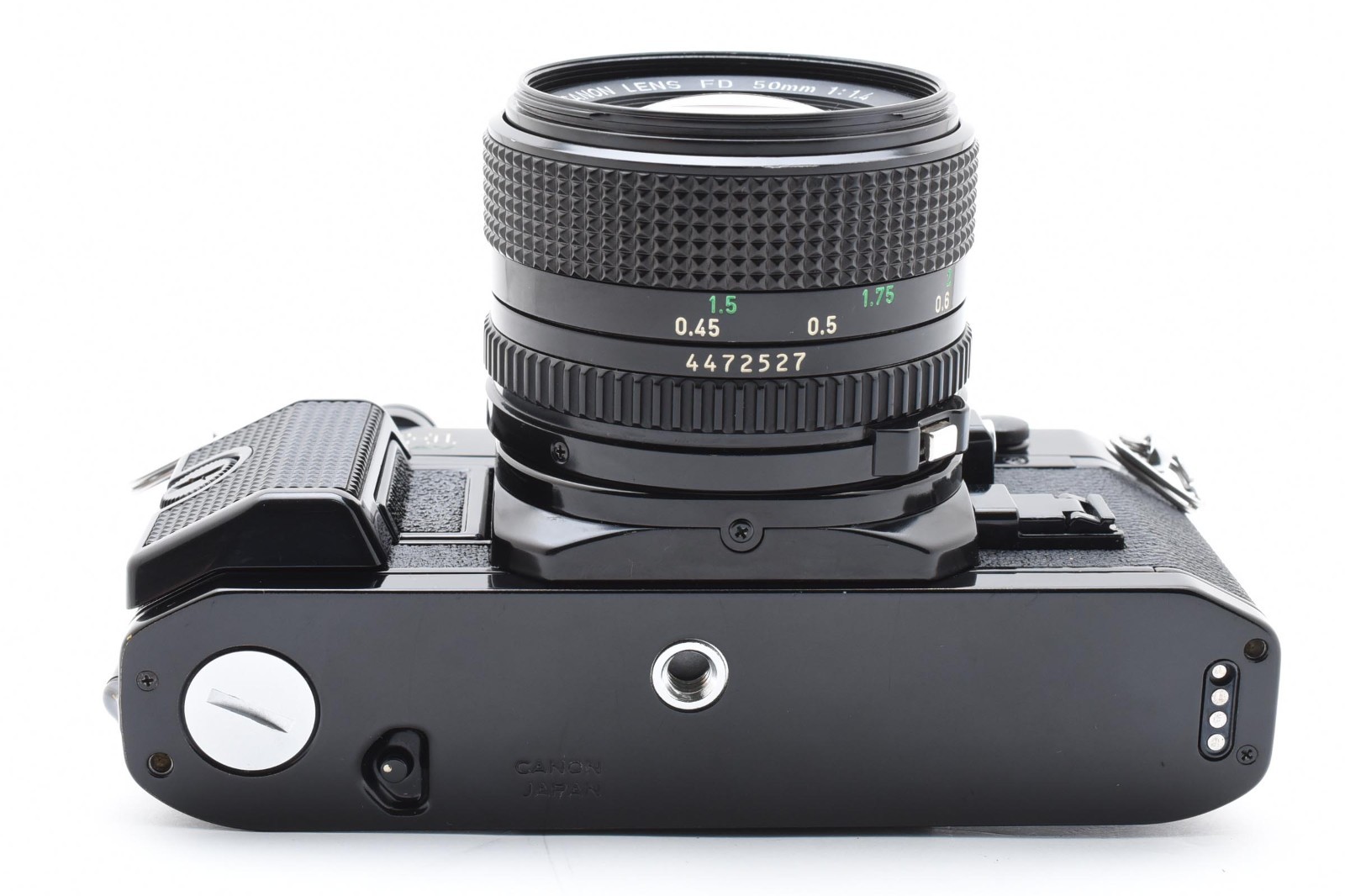 Read!! [Excellent+5] Canon AE-1 Program Film Camera Black New FD 50mm f1.4 JAPAN