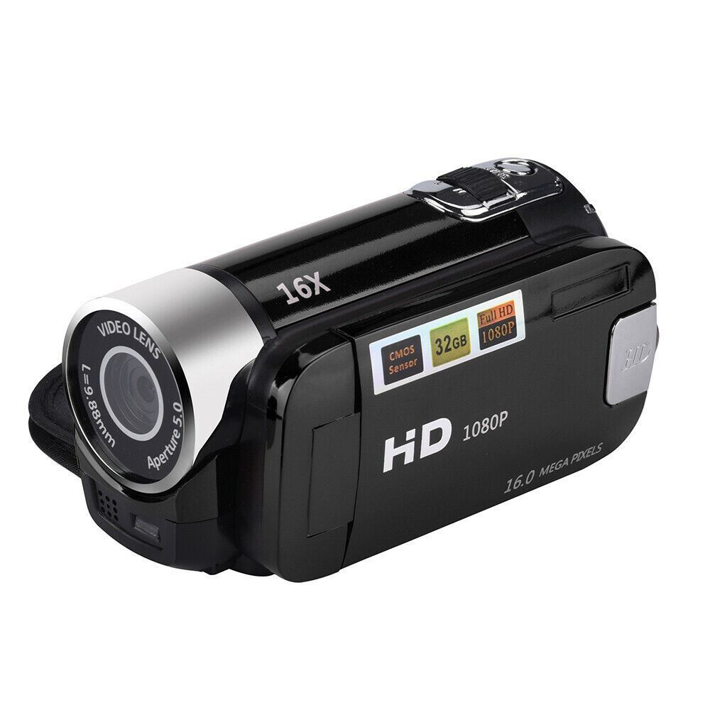 1080P HD Camcorder Digital Video Camera TFT LCD 24MP 16X Zoom DV AV Night Vision