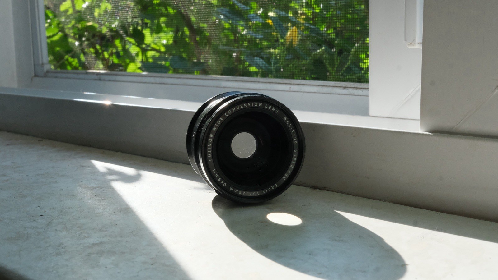 Fujifilm WCL-X100 Wide Angle Conversion Lens Gen 1 Black 49mm w/ Hoya Filter