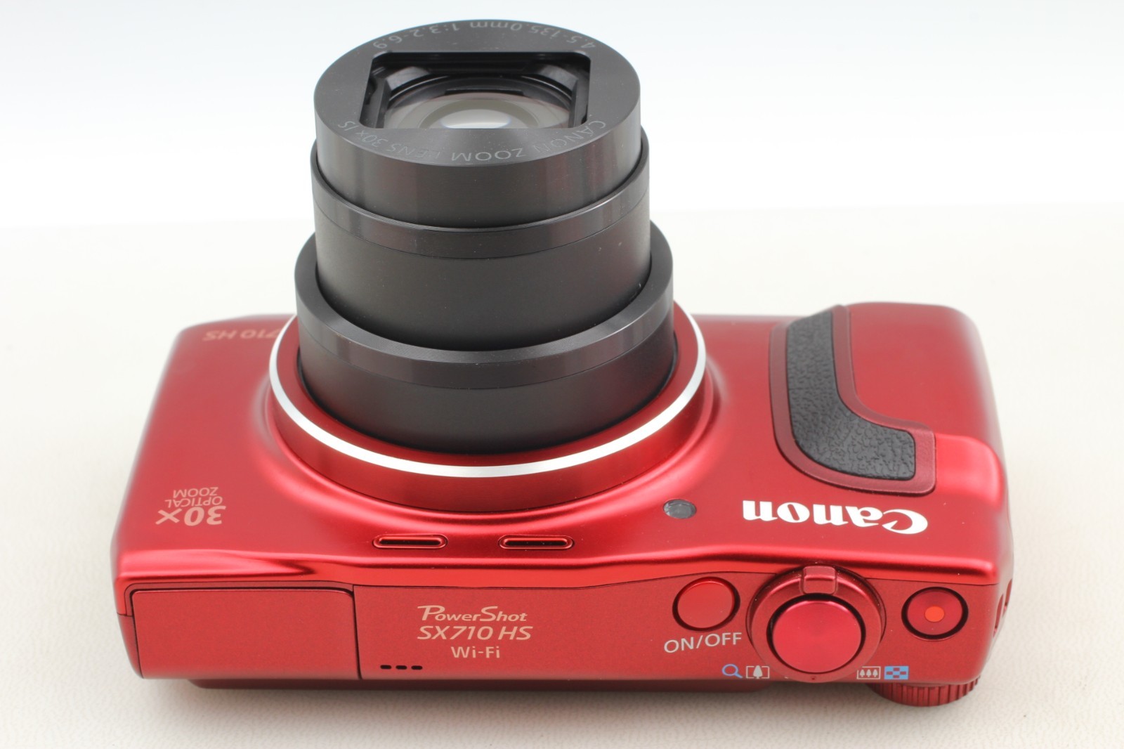 [MINT in Box] Canon PowerShot SX710 HS Red 20.3MP Digital Camera Zoom From JAPAN