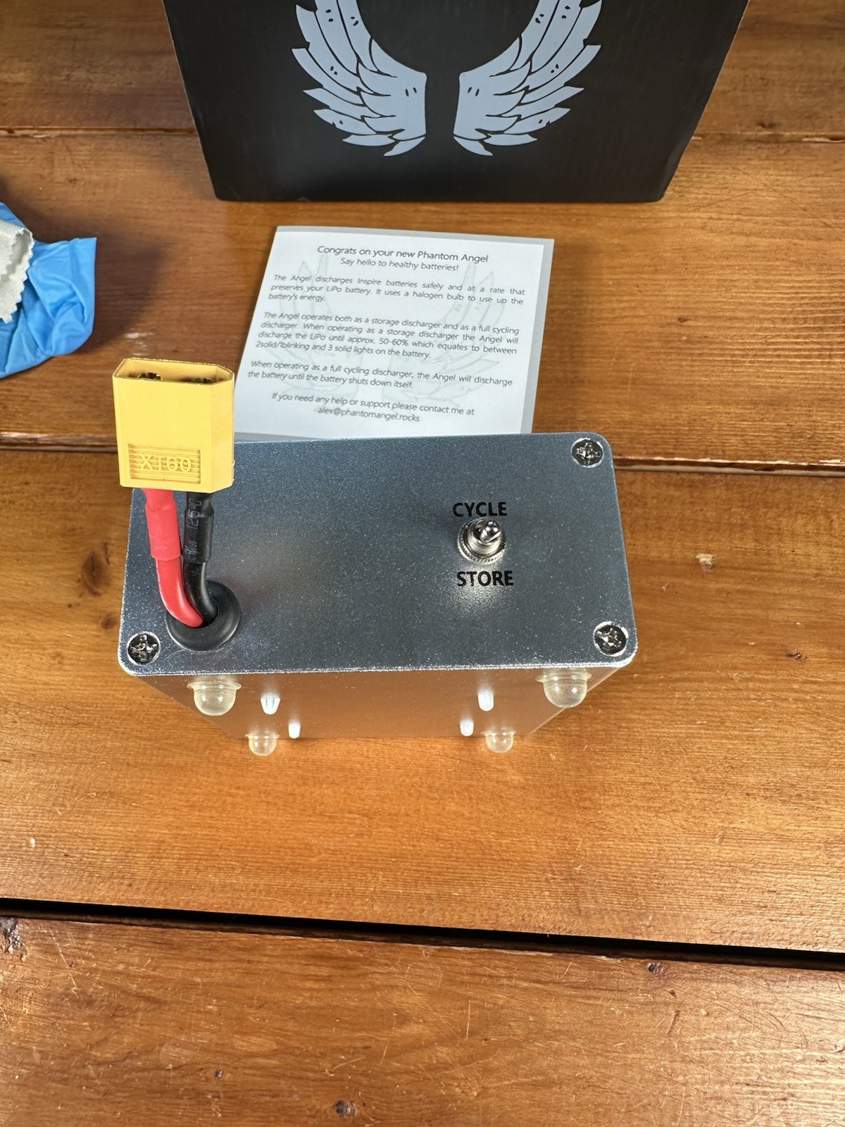Phantom Angel Pro Battery Maintaining System – Inspire 1 & 2 – Complete Kit