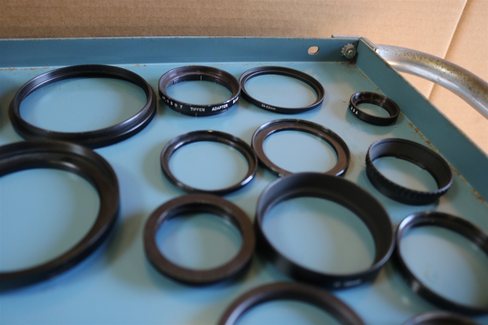 Tiffen & Others Assorted Adapter Rings, Hoods & More 33mm to 72mm – – – E1806