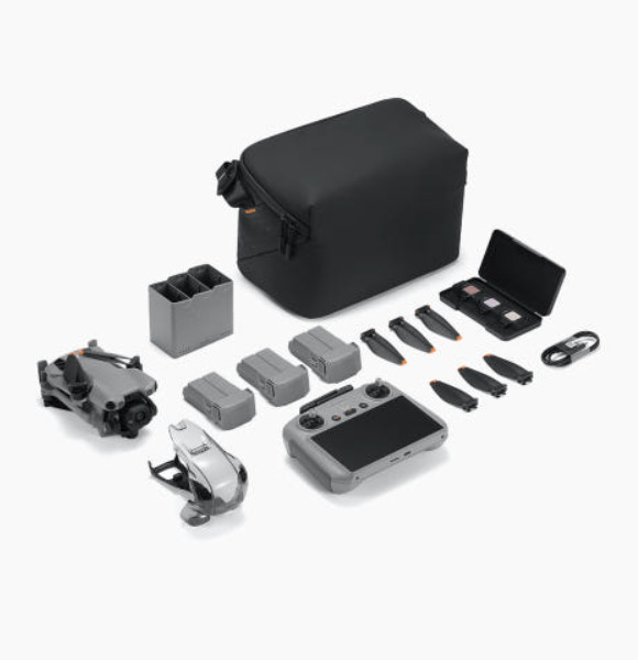DJI Mini 5 Pro Fly More Combo Plus + RC2 Controller 3 Batteries 4K Drone