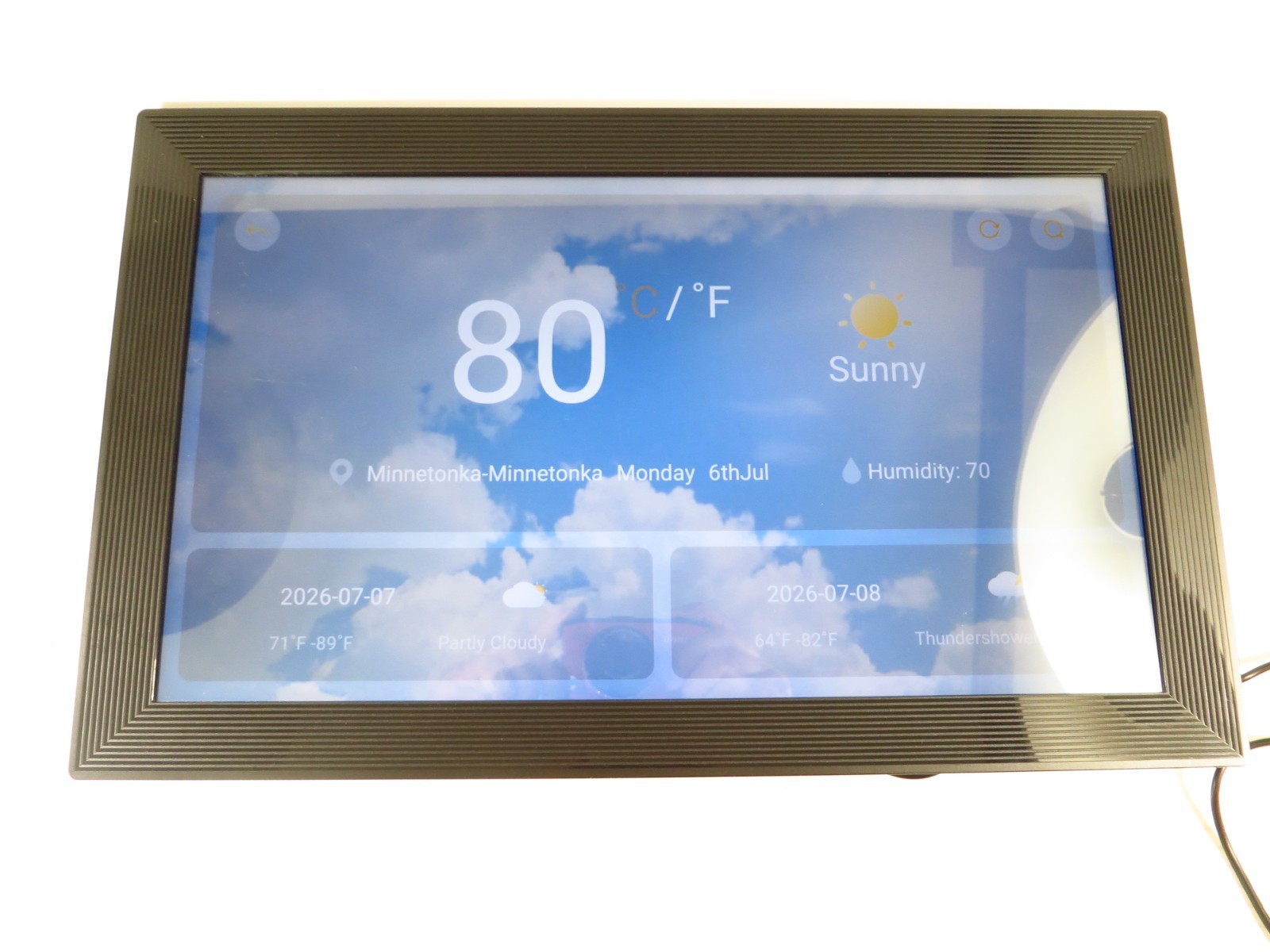 Kodak 15.6 Inch Wi-Fi Digital Picture Frame Touchscreen, RCF-1561