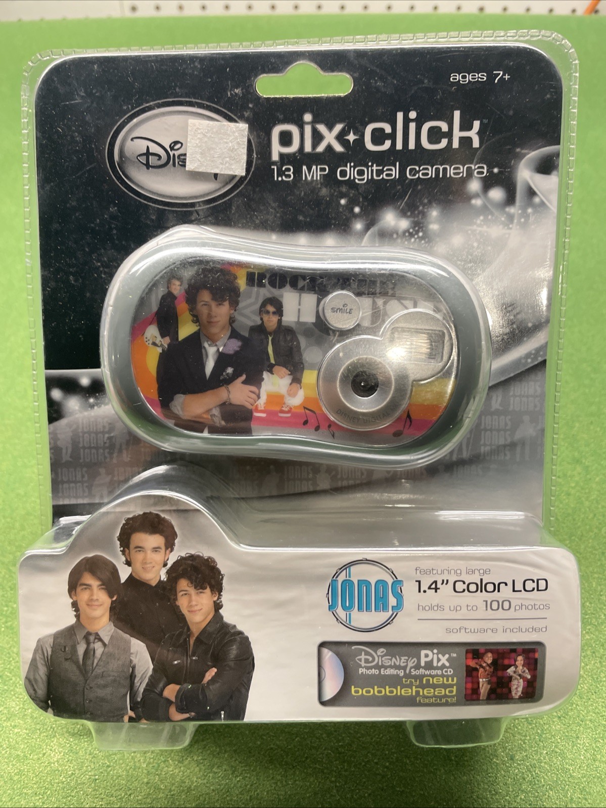 Disney Pix Click J.O.N.A.S 1.3MP Digital Camera – Black