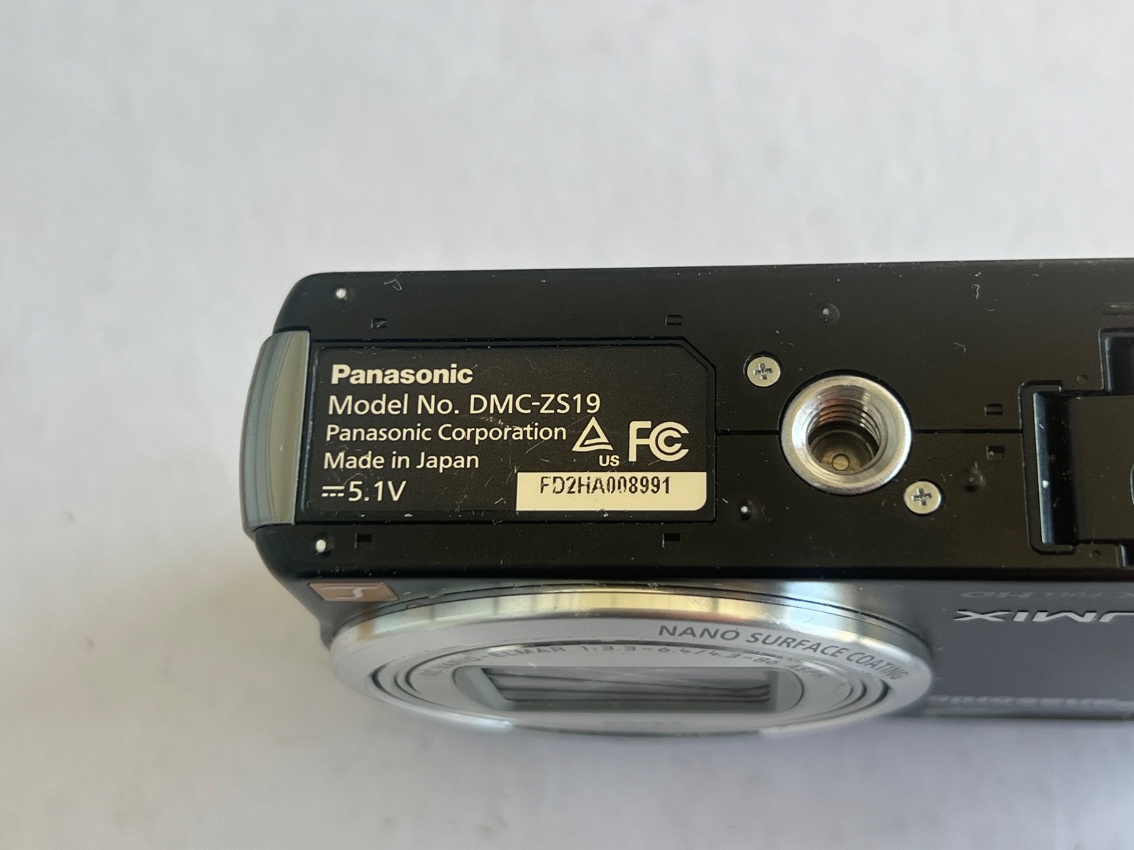 Panasonic LUMIX DMC-ZS19 14.1MP Digital Camera – Black
