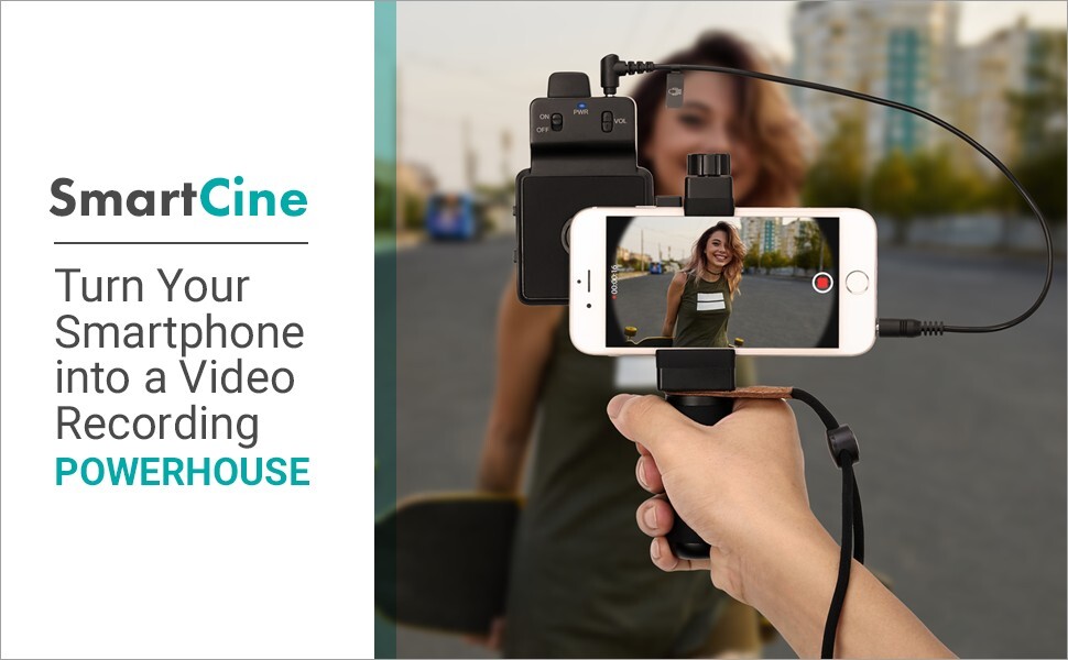 Sevenoak Movo Smartcine Smartphone Video Kit Stereo Microphone LED Light Rig