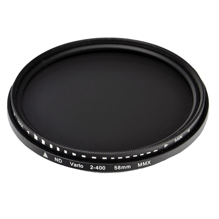 52mm 55mm 58 62 67 72 77mm Slim Variable Nd Filter Neutral Density Nd2-400 Lens