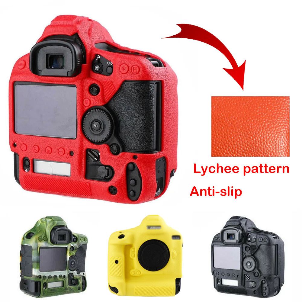 Camera Soft Silicone Skin Case Bag Cover For Canon EOS 1DX/1DX Mark II/1DX III