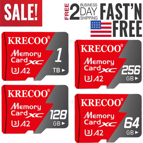 TF Card 64GB 128GB 256GB 1TB Memory Card High Speed Micro SD Class10 SD Card Lot