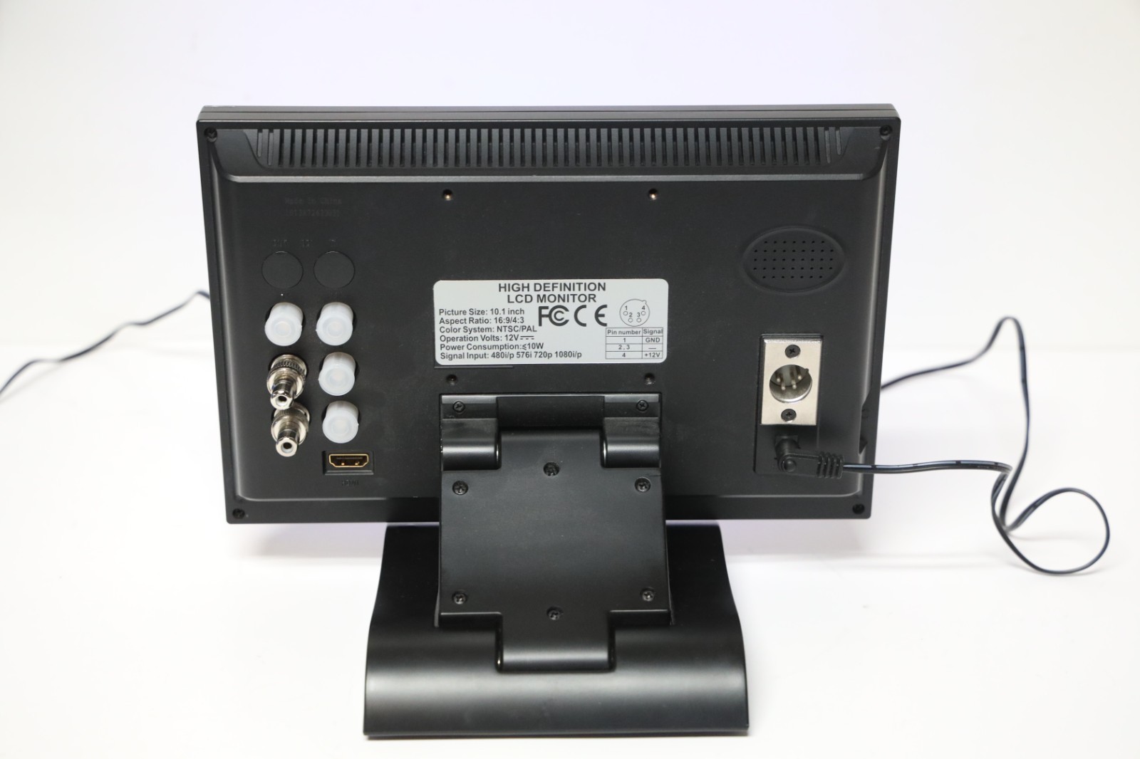 Lilliput 10.1″ FA1013-NP/H/Y 16:9 HDMI IN FIELD Monitor W/ YPBPR +Power supply