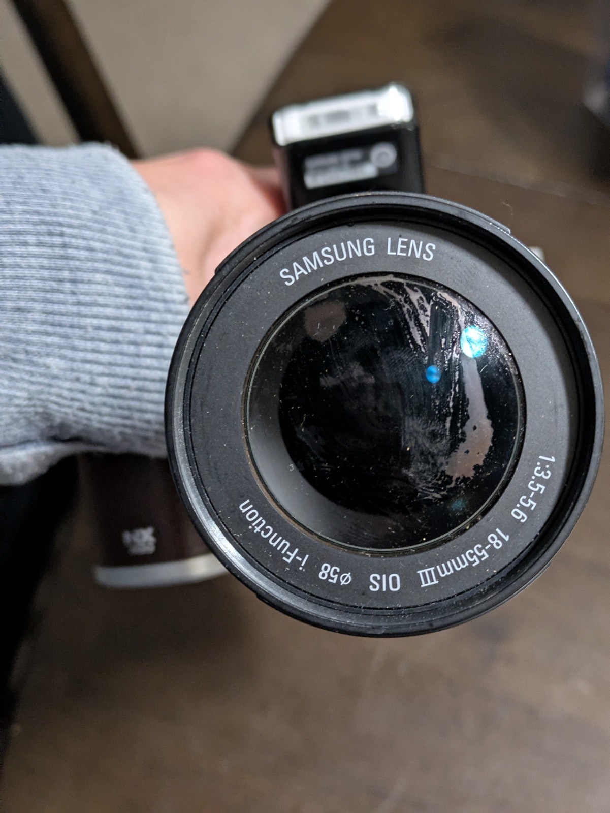 Samsung NX300 20.3MP CMOS Smart WiFi Digital Camera with 20-50mm Lens – Brown