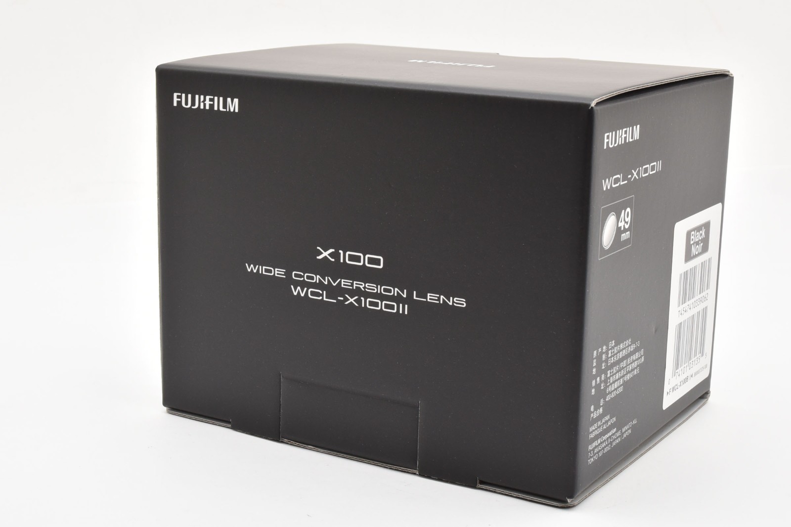 ✨NEW✨ FUJIFILM WCL-X100 II B Wide Conversion Lens Black From Japan S579