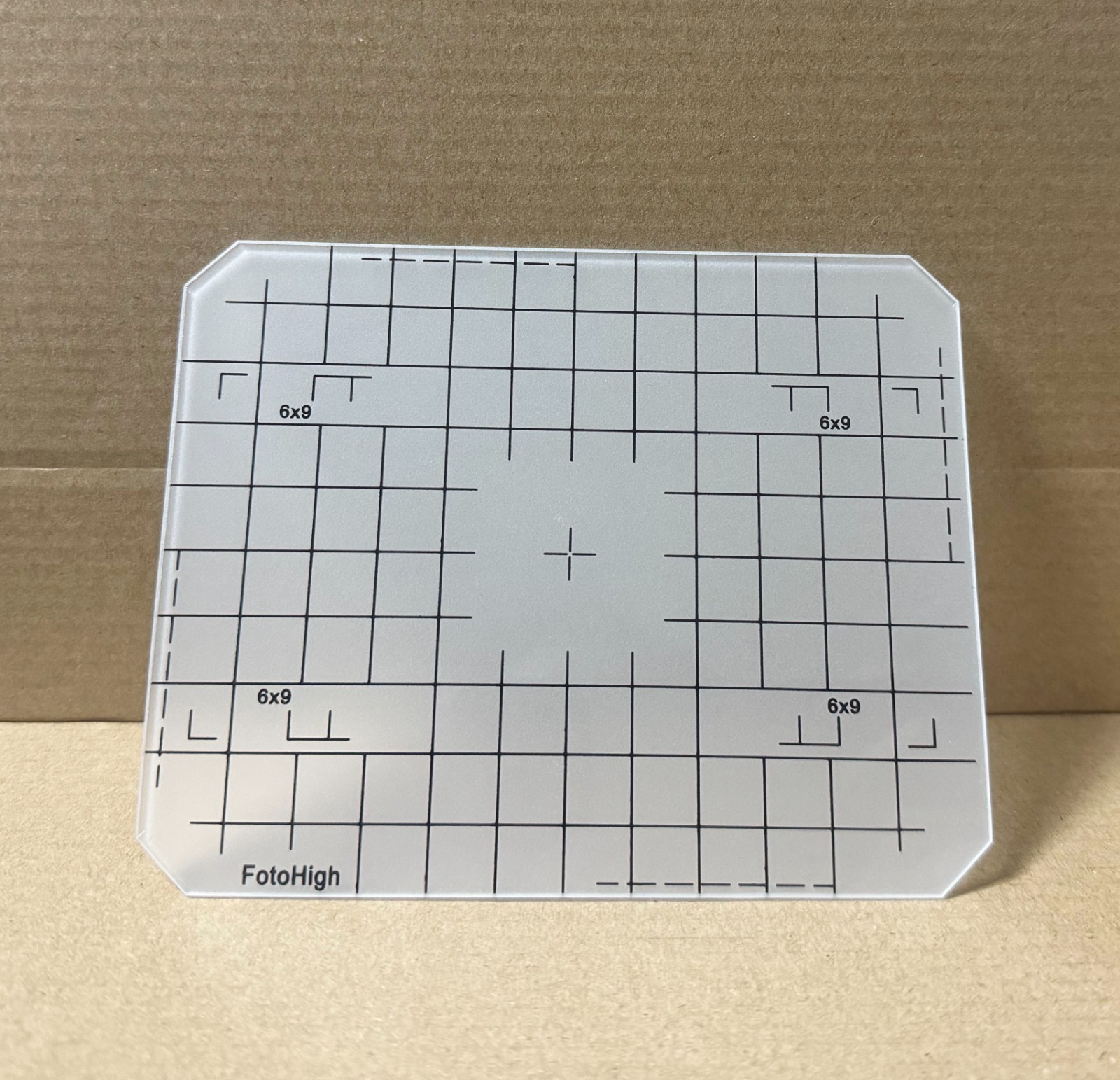 New 2 in 1 Grid Brighten Focusing Screen 4×5 f/ Toyo Wista Sinar Horseman Linhof