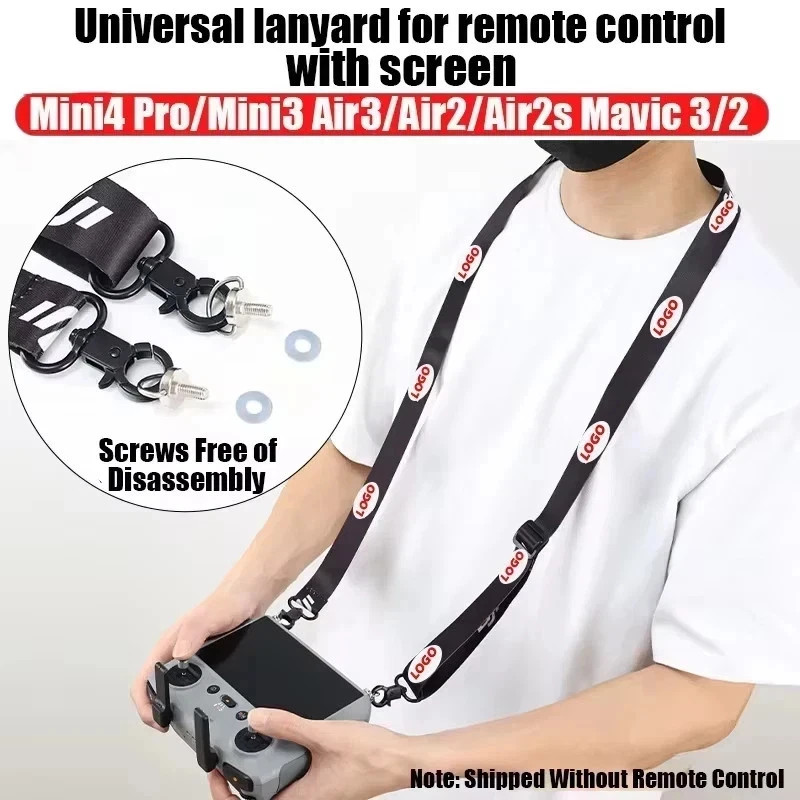 Lanyard Neck Strap For DJI Mini 4 Pro/Mini 3Pro/Mavic 3/ Air2/2S/DJI RC Pro/RC2