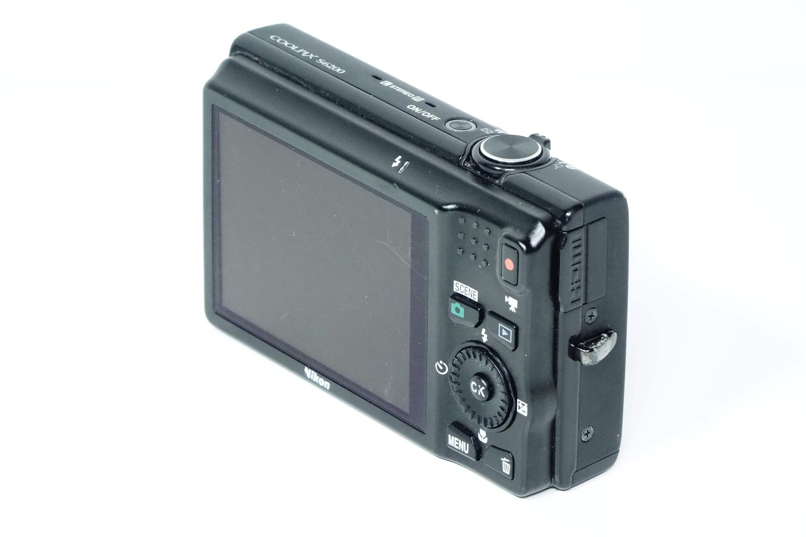 Nikon Coolpix S6200 Black Compact 16MP Zoom 10X – 12 MONTH WARRANTY