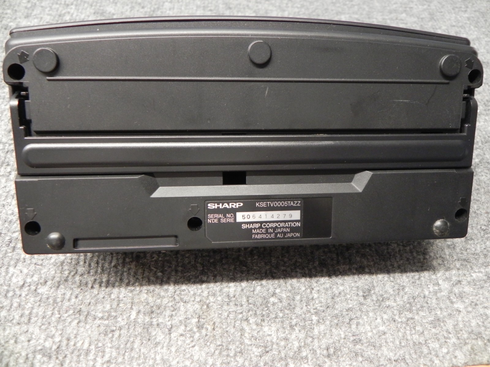 Sharp Viewcam Port Unit and AC Adapter/Battery Charger + More TESTED