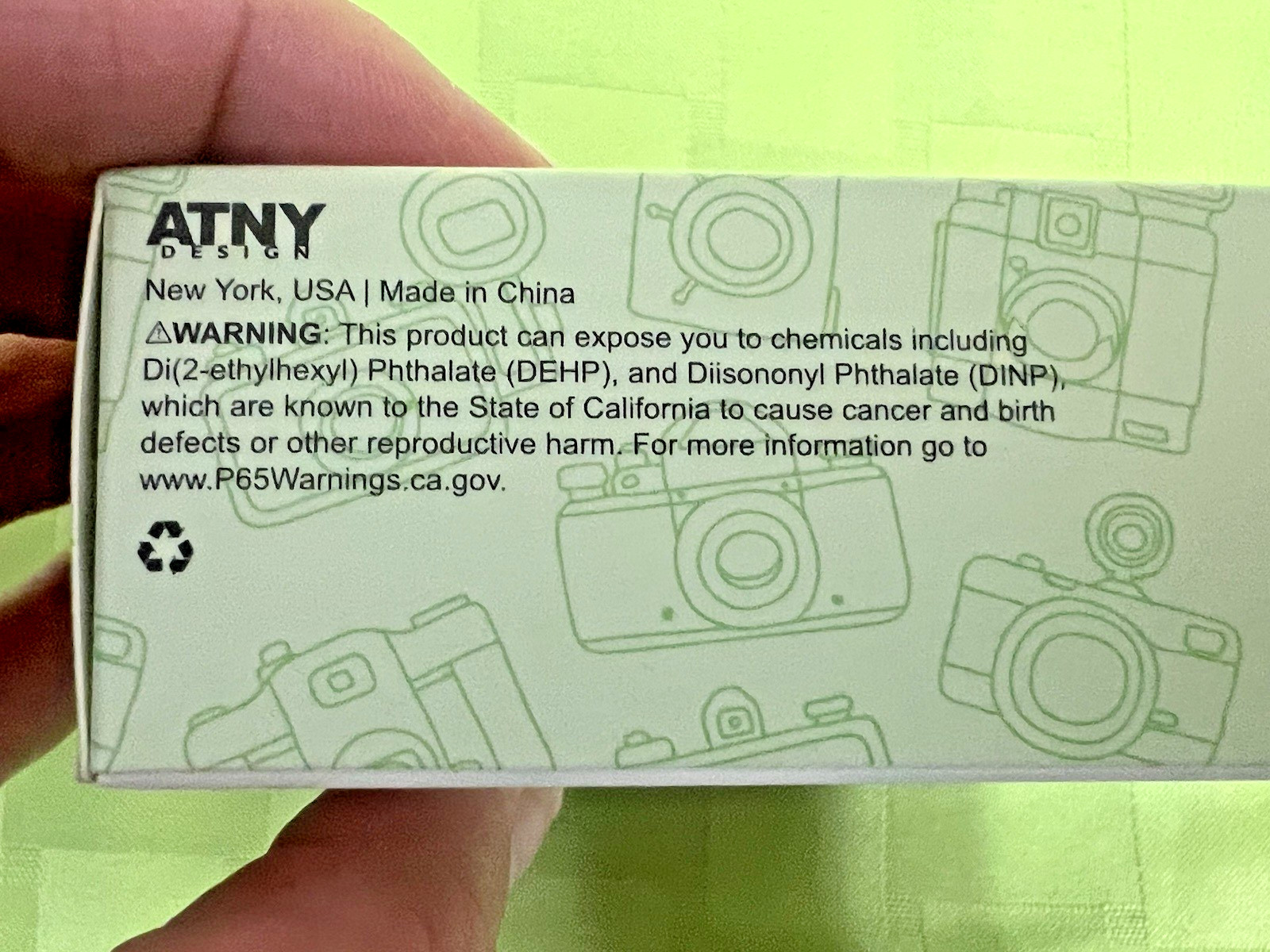 35mm Reusable Camera ATNY DESIGN New green Built In Flash & Auto Focus $49.99