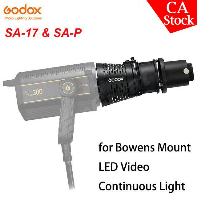 CA Godox SA-17 Adapter & SA-P Projection Attachment For VL150/300 SL-150/200II