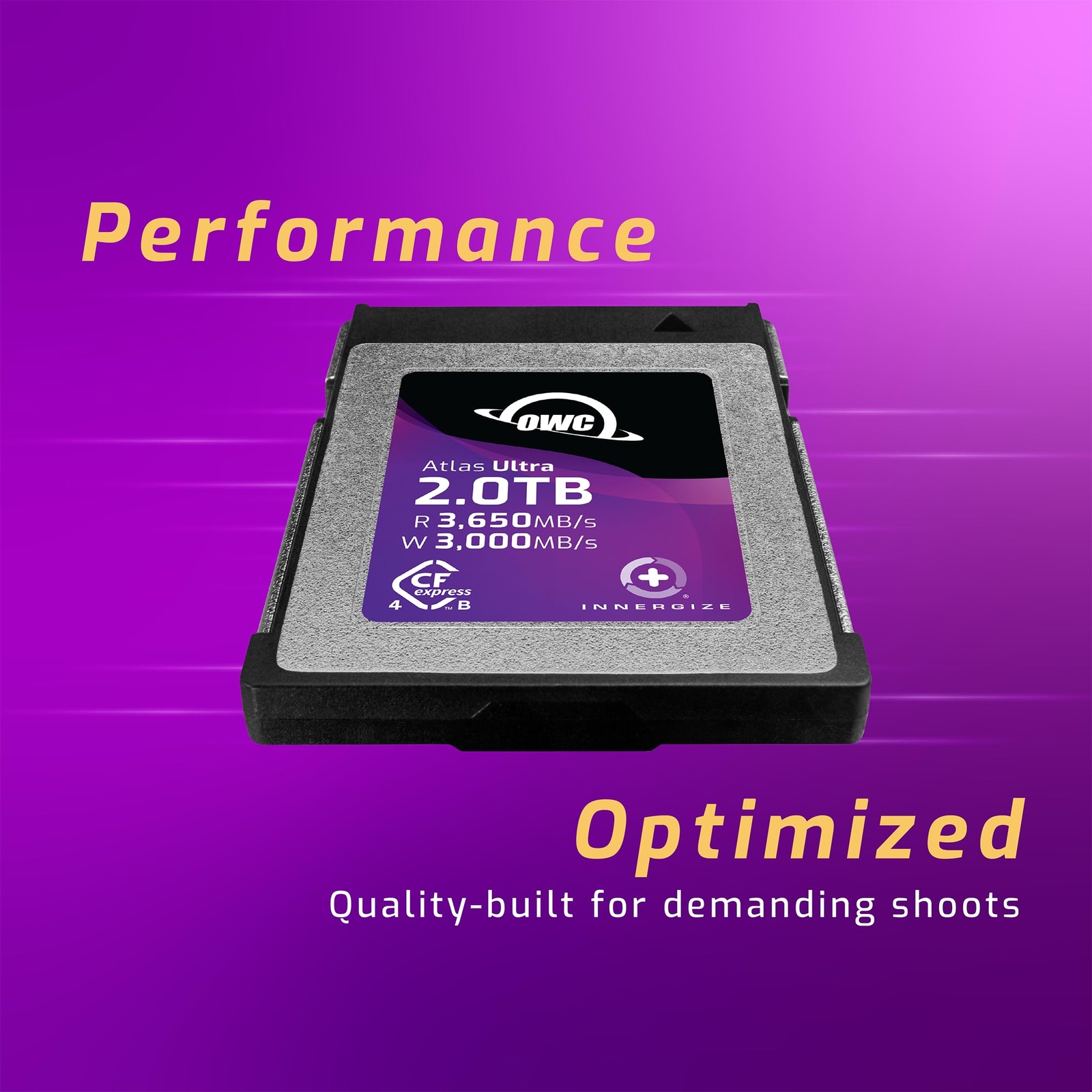 OWC Atlas Ultra 2.0TB High-Performance CFexpress 4.0 Type B Memory Card
