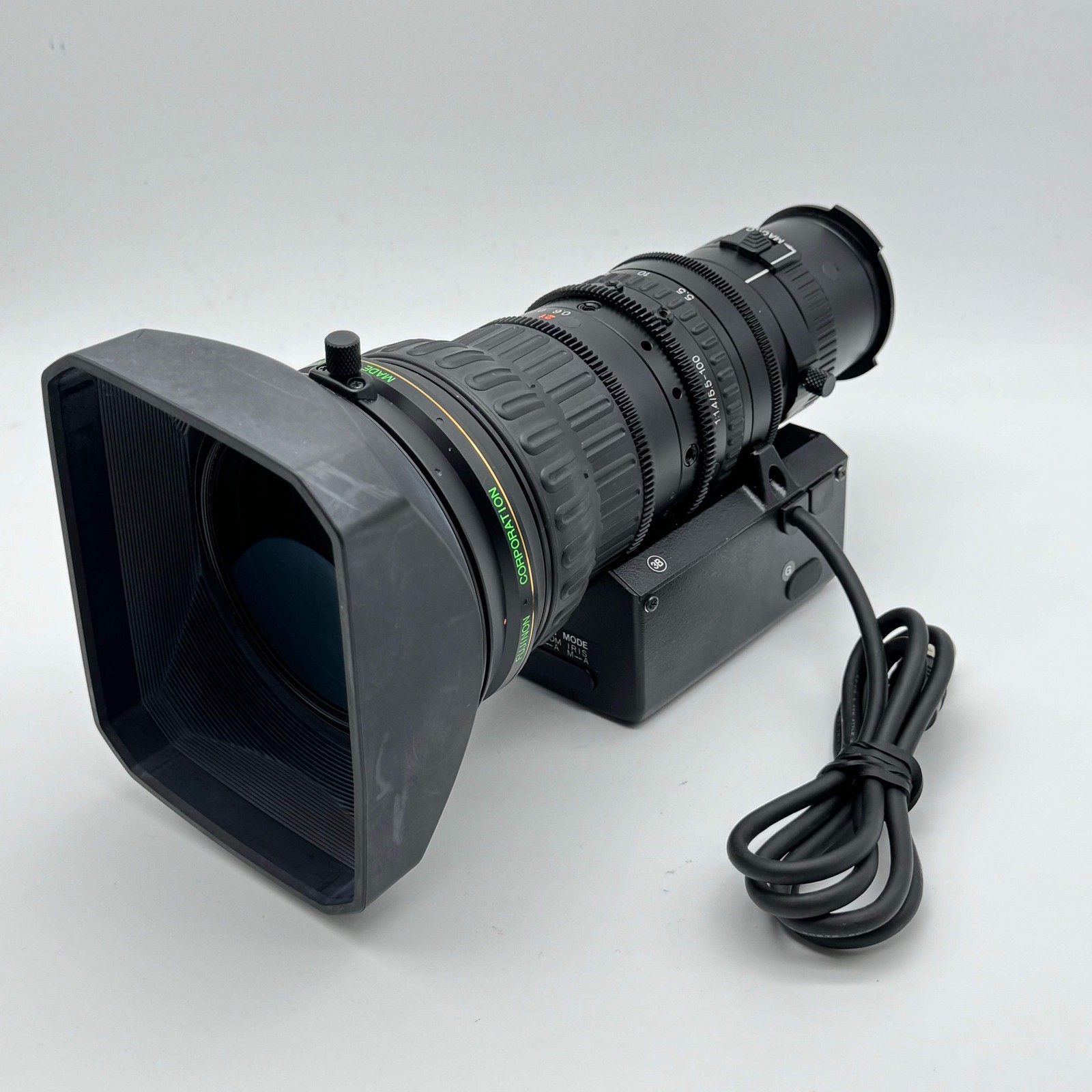 Fujinon HSs18X5.5BMD-D18 18x 1/2″ Motor Driven Lens for Conferencing CCD Sony