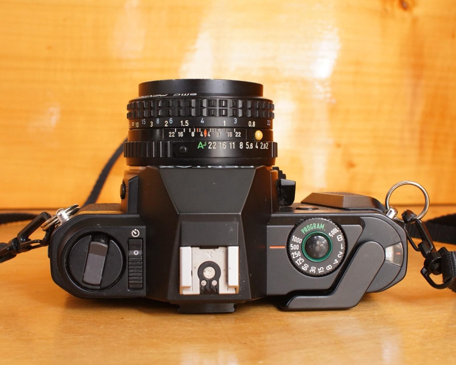 Pentax P-30 35mm Film Camera w/ Fast 50mm F2.0 Lens Working Well Gd Condition KT