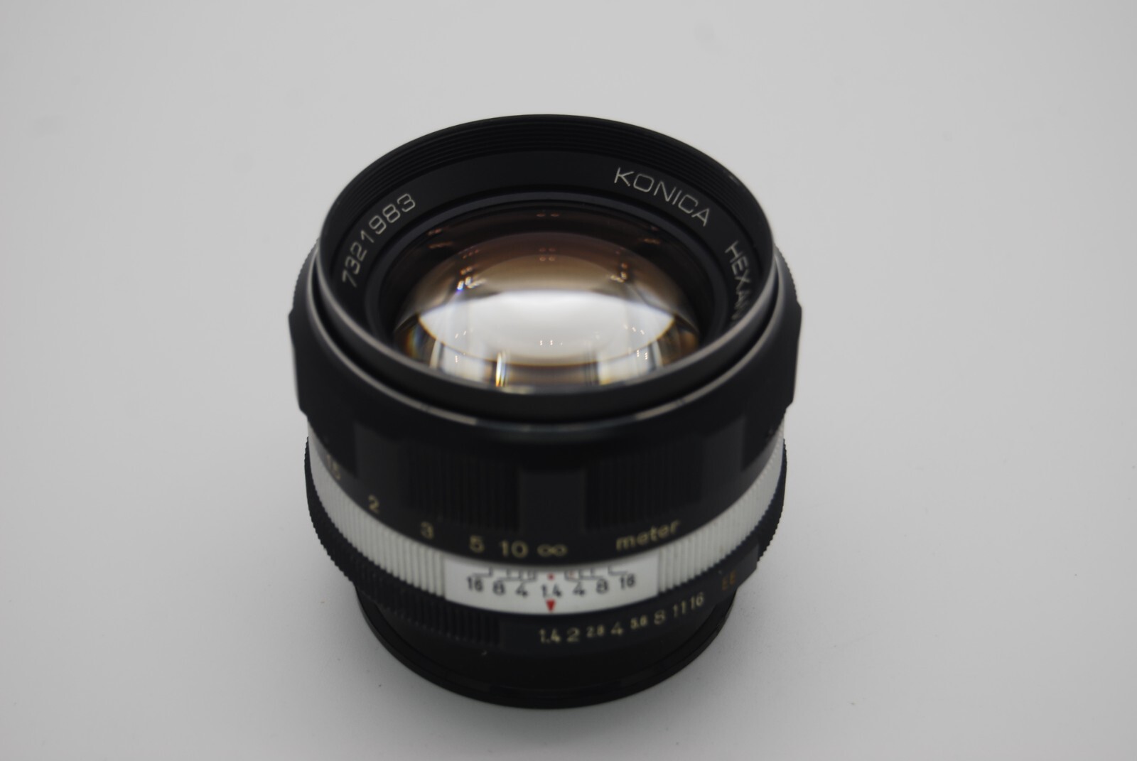 [Exc 4+] Konica Hexanon 57mm F/1.4 Standard MF Lens AR Mount from Japan #983