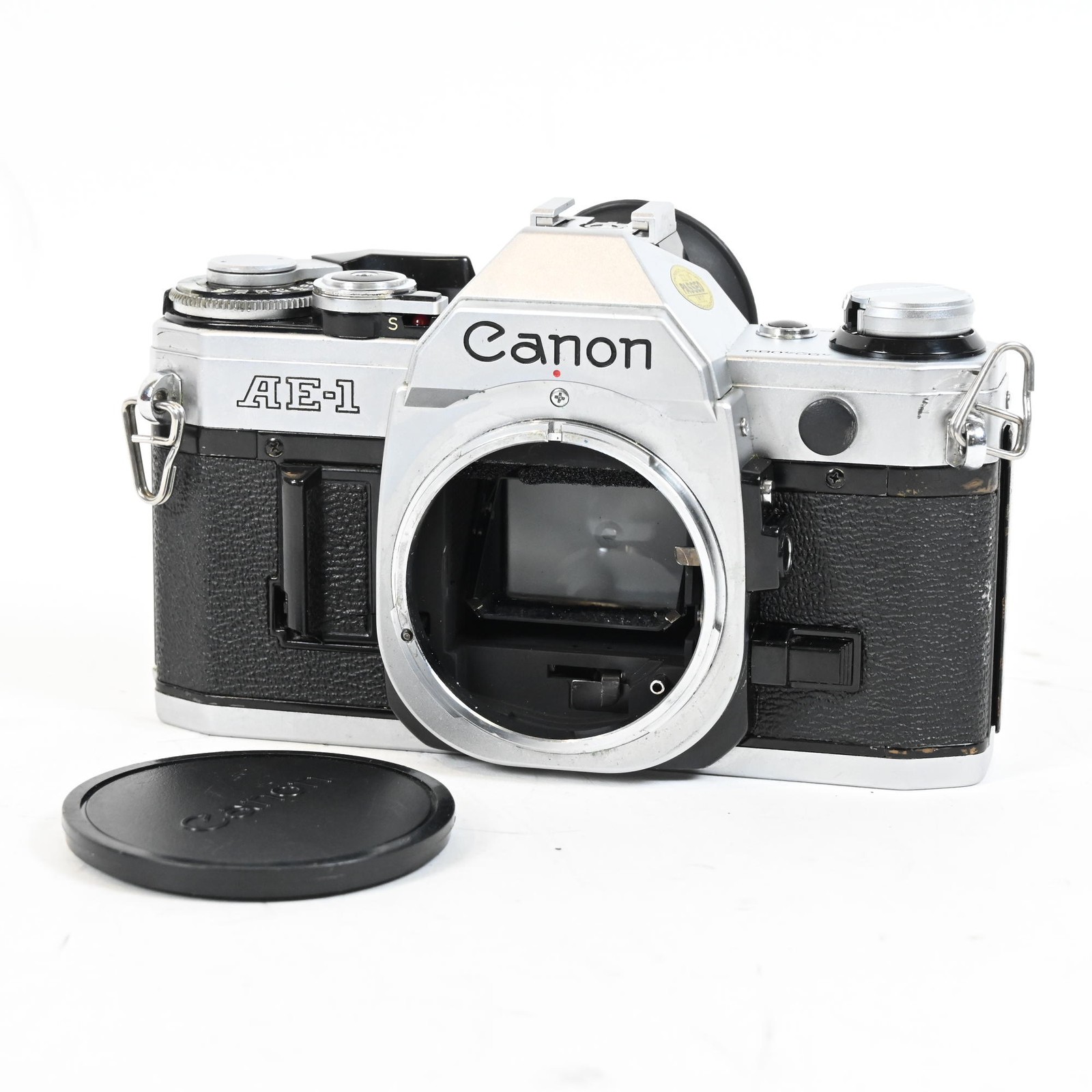Canon AE-1 SLR Film Camera Body Chrome AE1 *Read #089