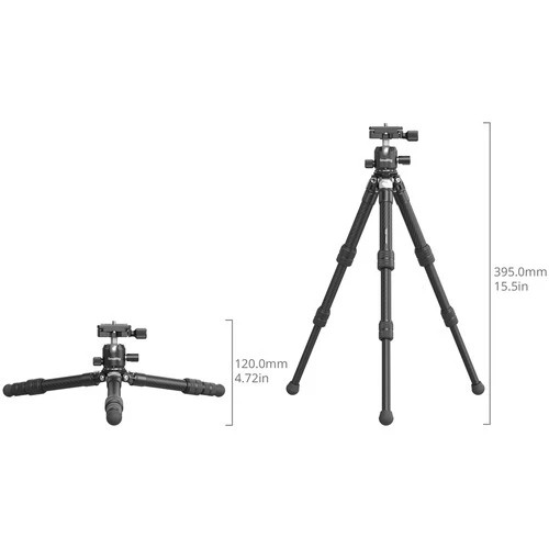 SMALLRIG CARBON FIBER POCKET TRIPOD KIT